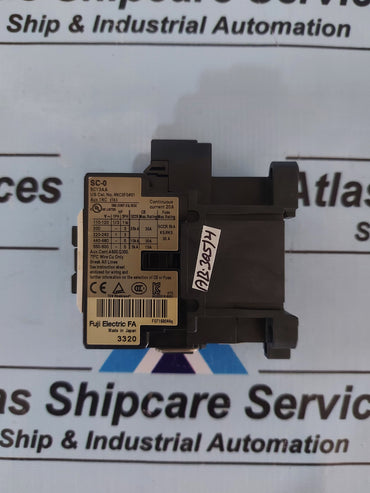 FUJI ELECTRIC SC-0 MAGNETIC CONTACTOR