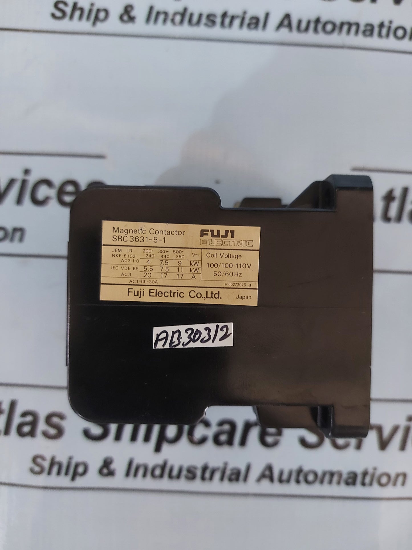 FUJI ELECTRIC SRC 3631-5-1 MAGNETIC CONTACTOR