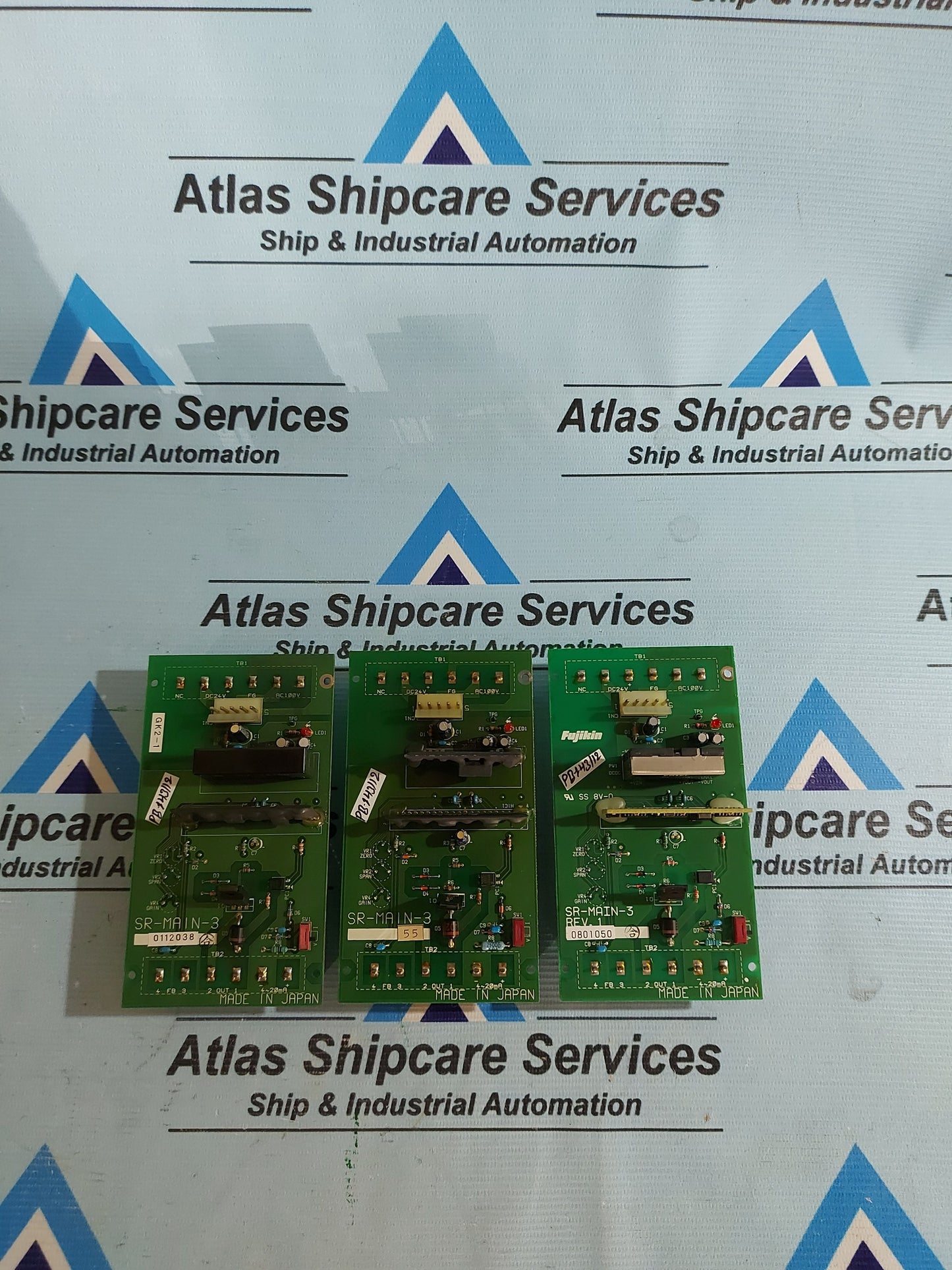 FUJIKIN SR-MAIN-3 REV.1 PCB CARD