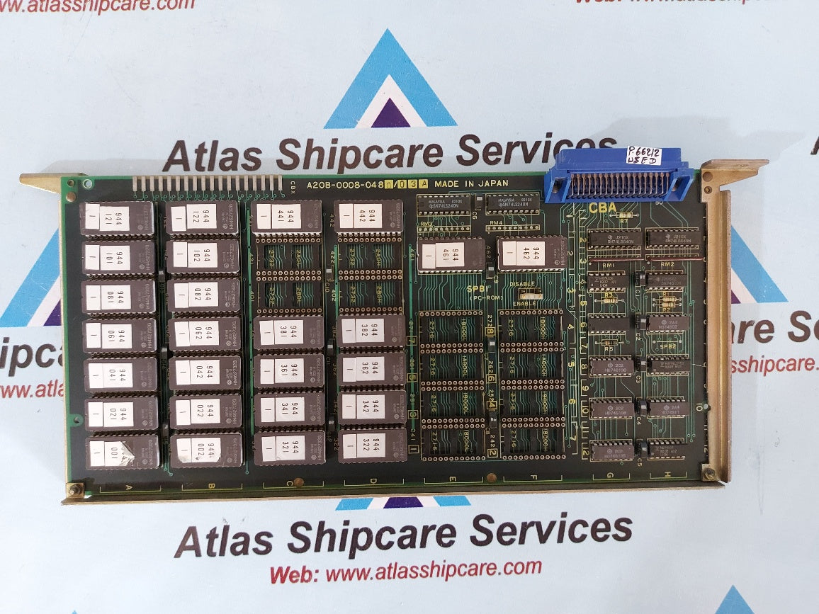 Fanuc A20B-0008-0480/03A Memory Board A20B-0008-0480
