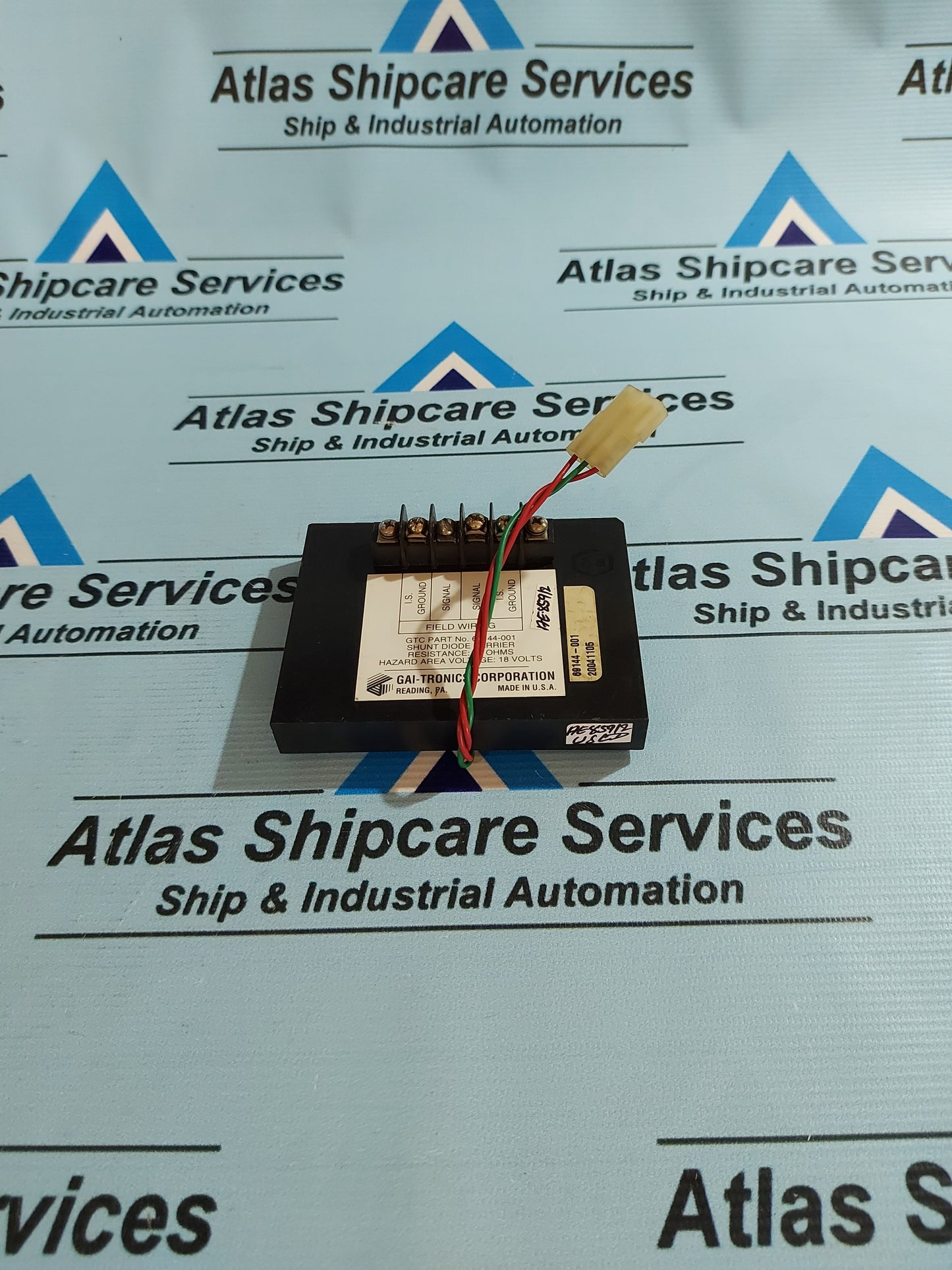 GAI-TRONICS 69144-001 SHUNT DIODE BARRIER 66 Ohms 18 VOLTS