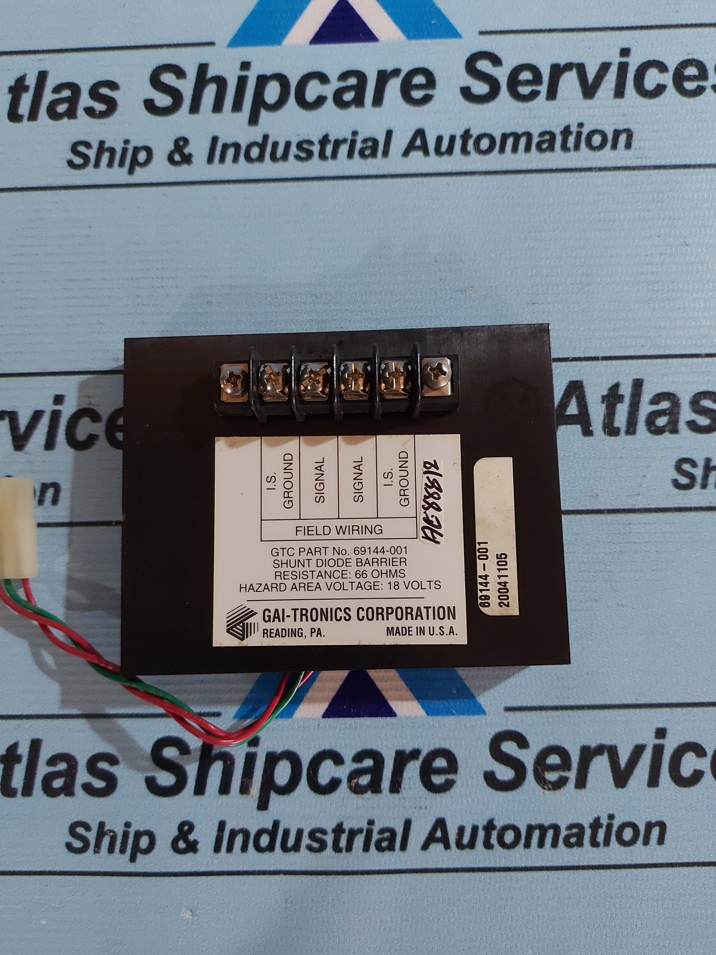GAI-TRONICS 69144-001 SHUNT DIODE BARRIER 66 Ohms 18 VOLTS