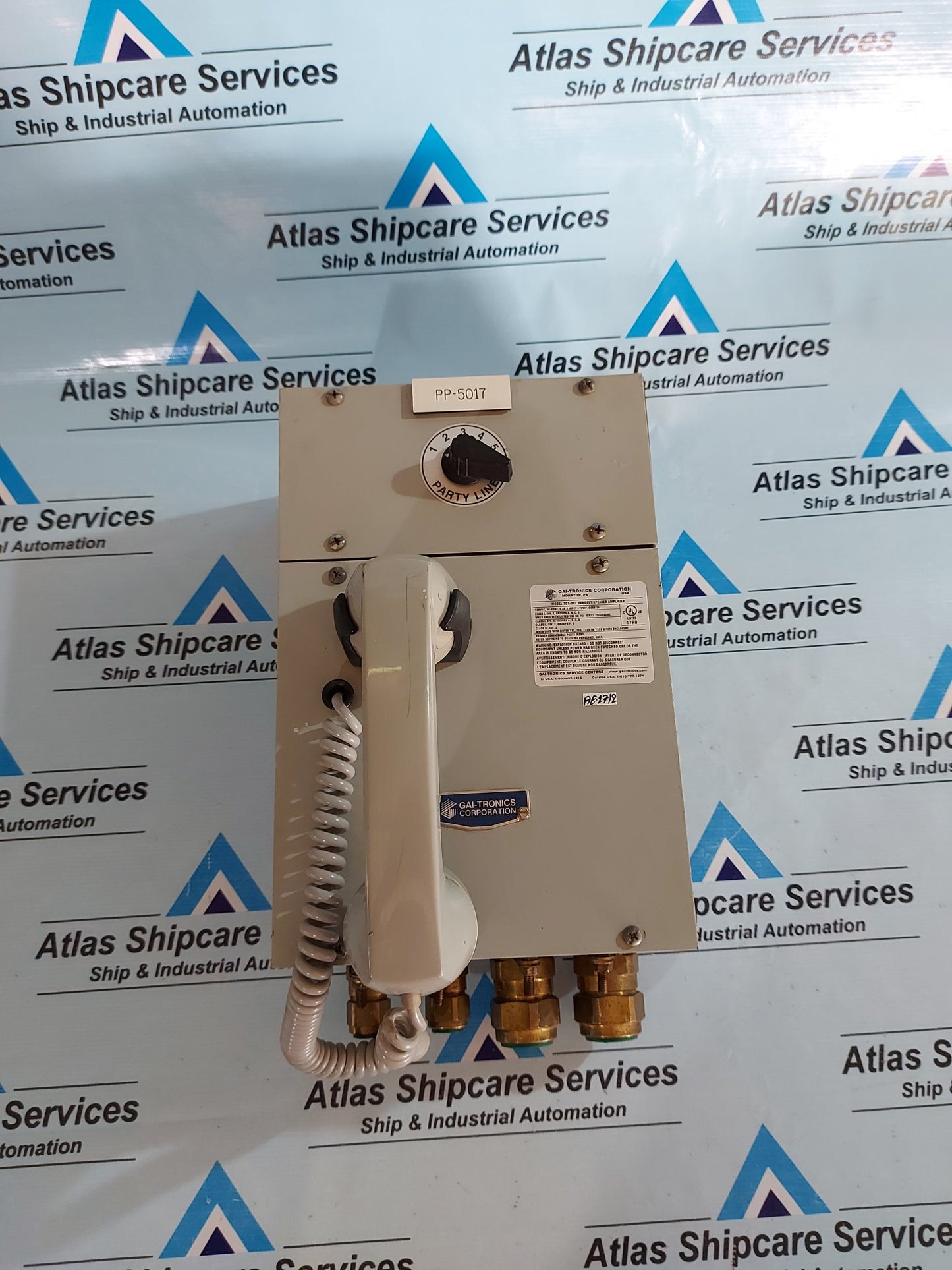 GAI-TRONICS 701-302 HANDSET/SPEAKER AMPLIFIER