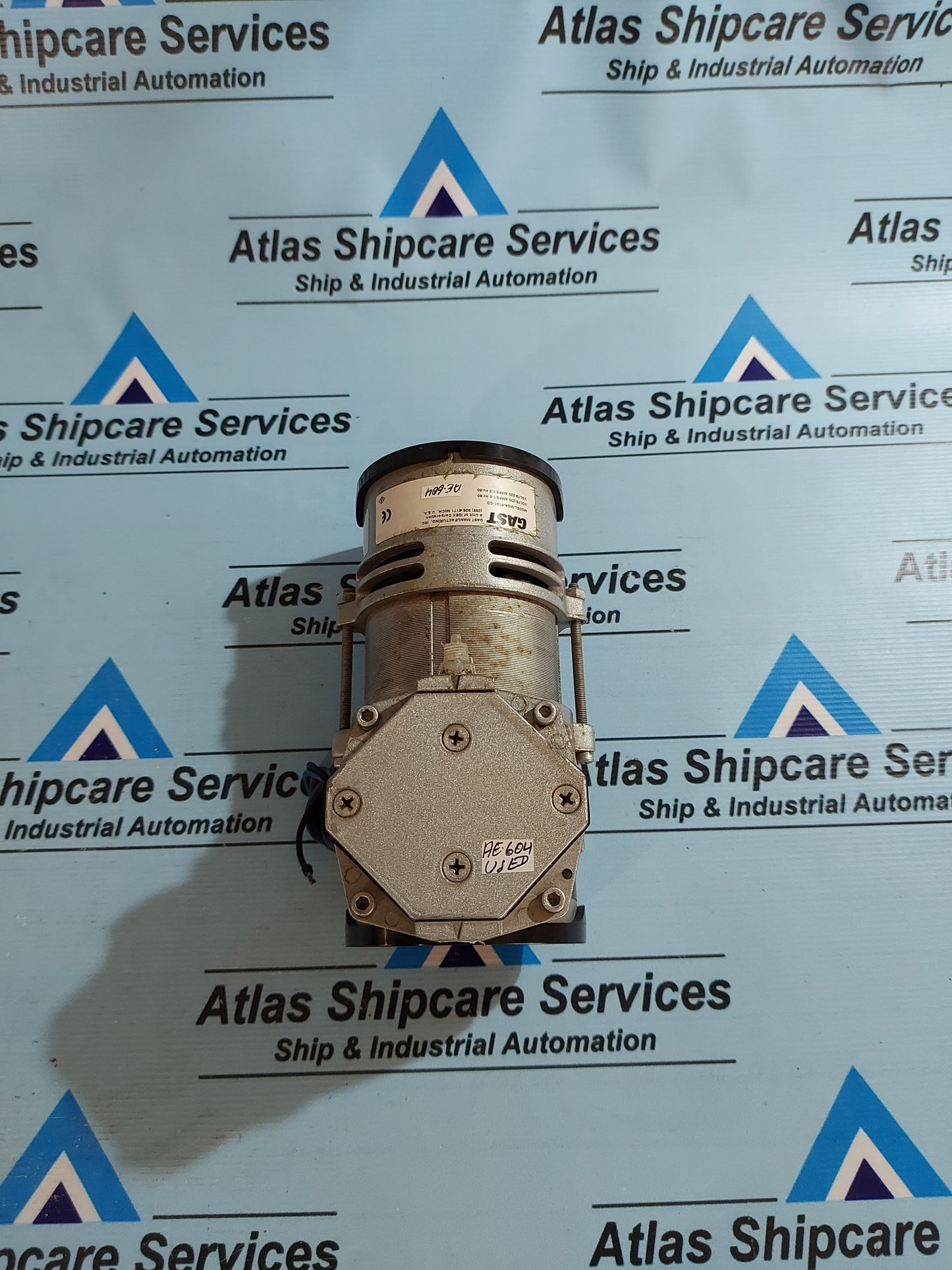 GAST MOA-P101-CD AIR COMPRESSOR VACUUM PUMP