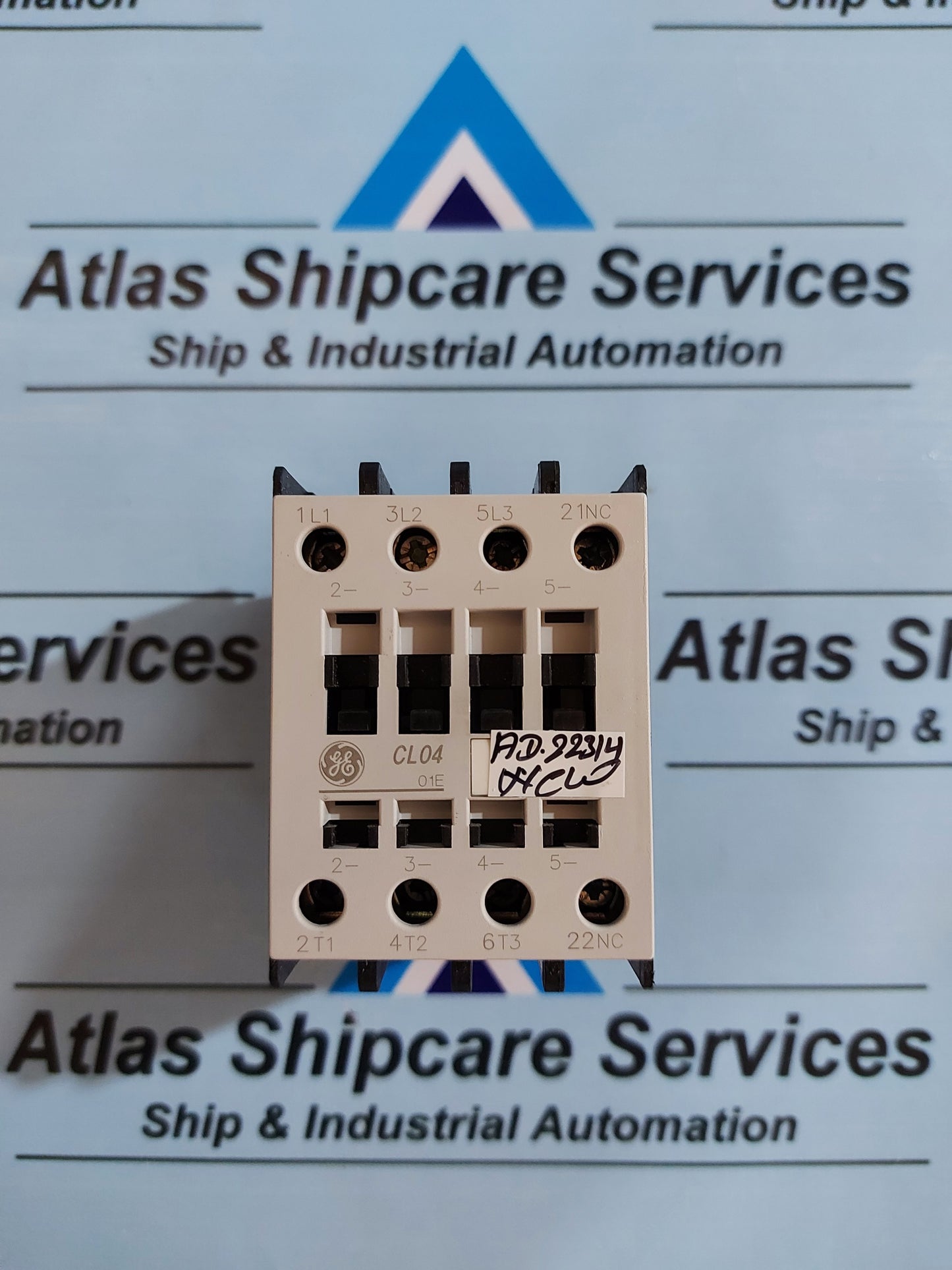 GE CL04A301M6 3-POLE CONTACTOR 220V
