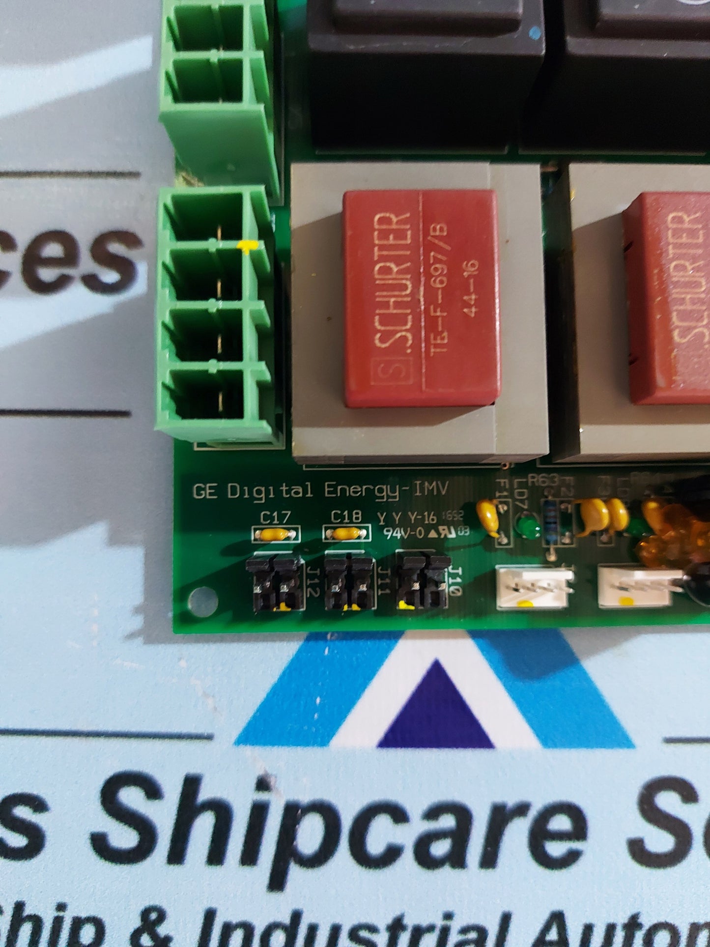 GE DIGITAL ENERGY 1013172 POWER INTERFACE BOARD