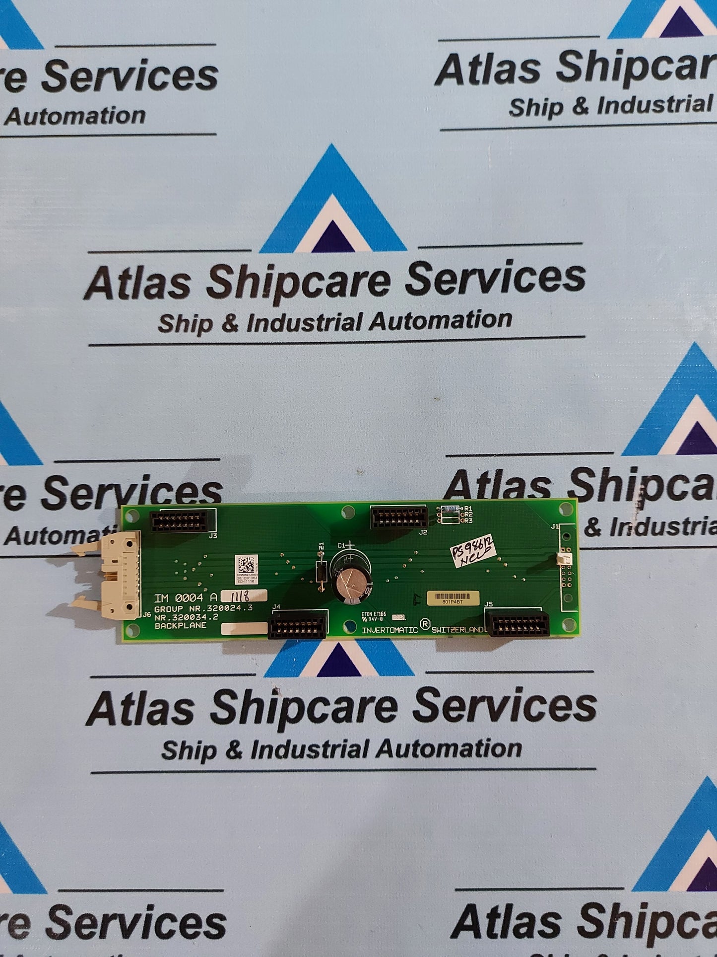 GE DIGITAL ENERGY IM 0004 A 320024.3 BACKPLANE PCB CARD