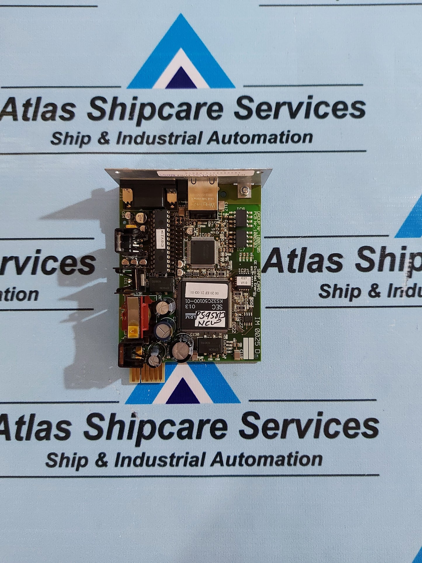 GE DIGITAL ENERGY IM 0025 D 1006705 SNMP CARD