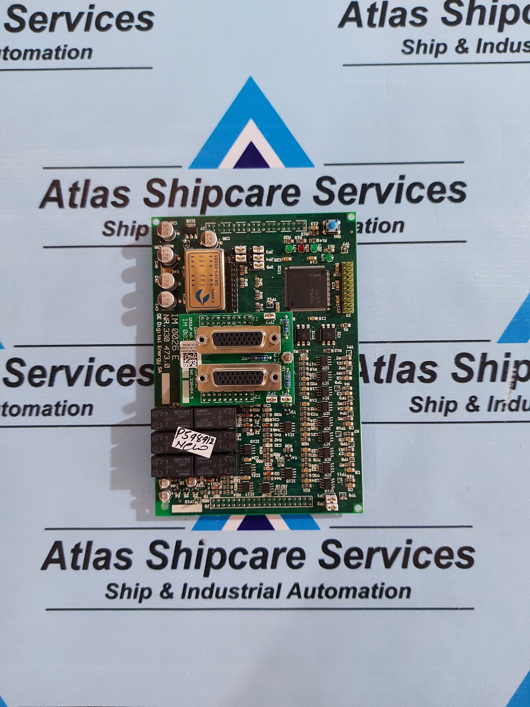 GE DIGITAL ENERGY IM 0026 E 330483.9 PCB BOARD – Atlas Shipcare Services