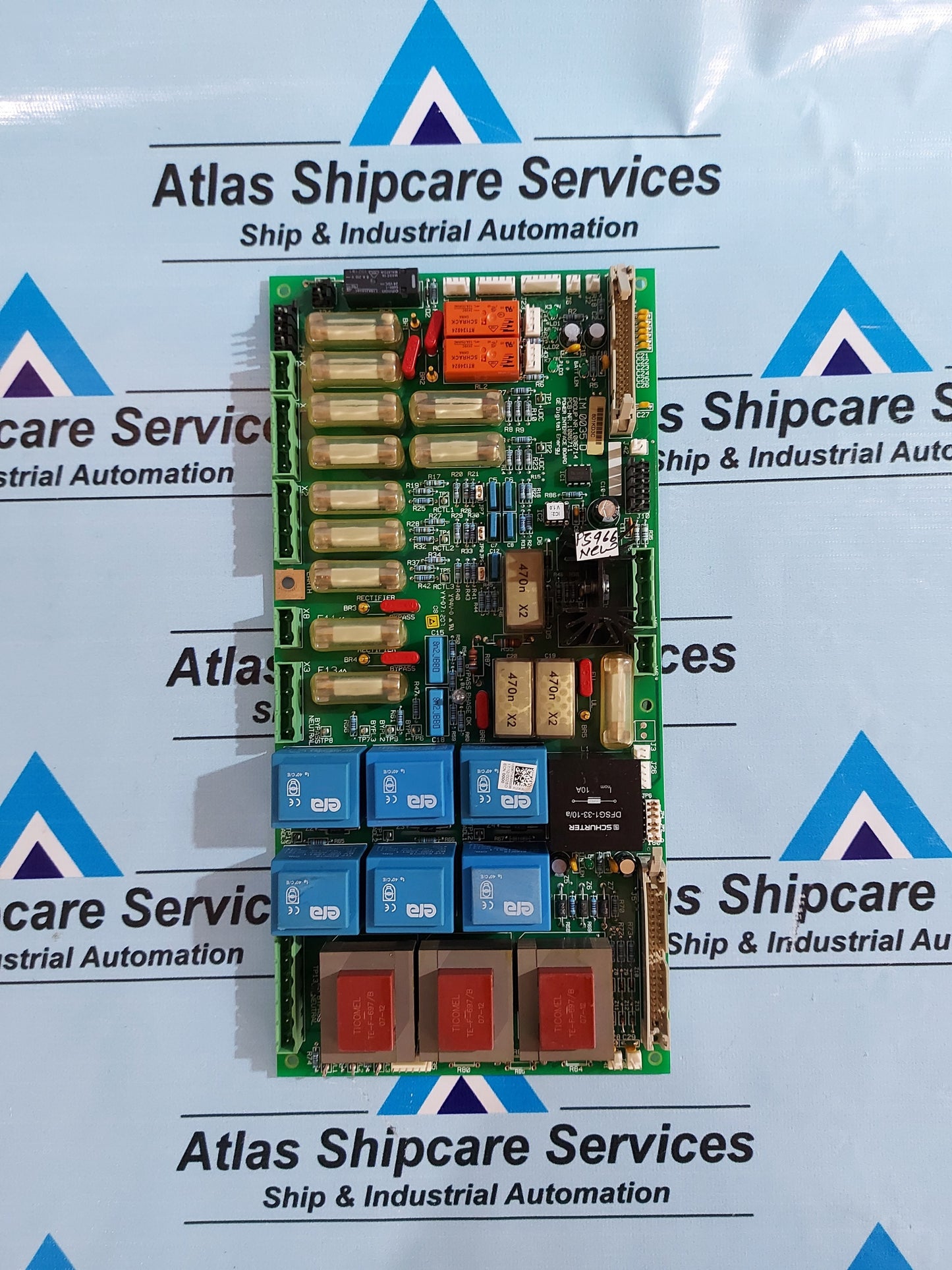 GE DIGITAL ENERGY IM 0035 D 1006714 POWER INTERFACE BOARD
