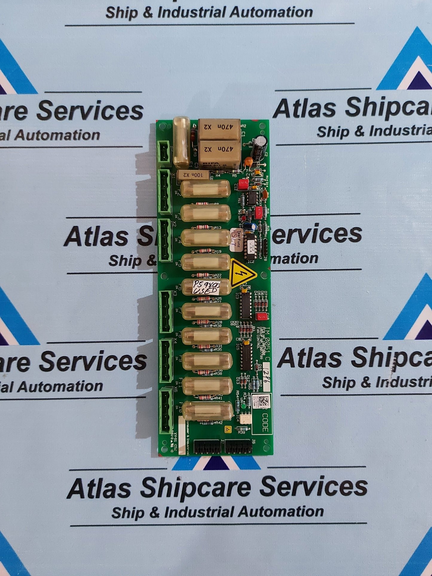 GE DIGITAL ENERGY IM 0051 C 1007799 FAN CONTROL BOARD