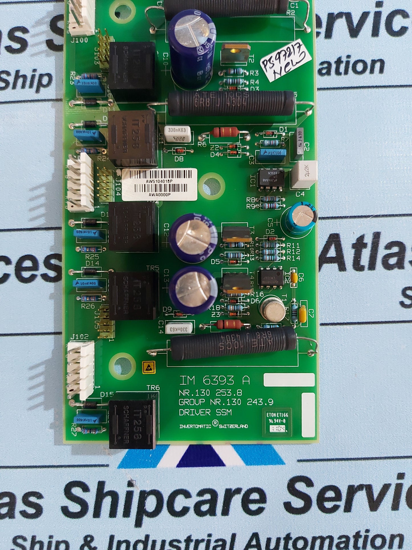 GE DIGITAL ENERGY IM 6393 A 130243.9 DRIVER SSM
