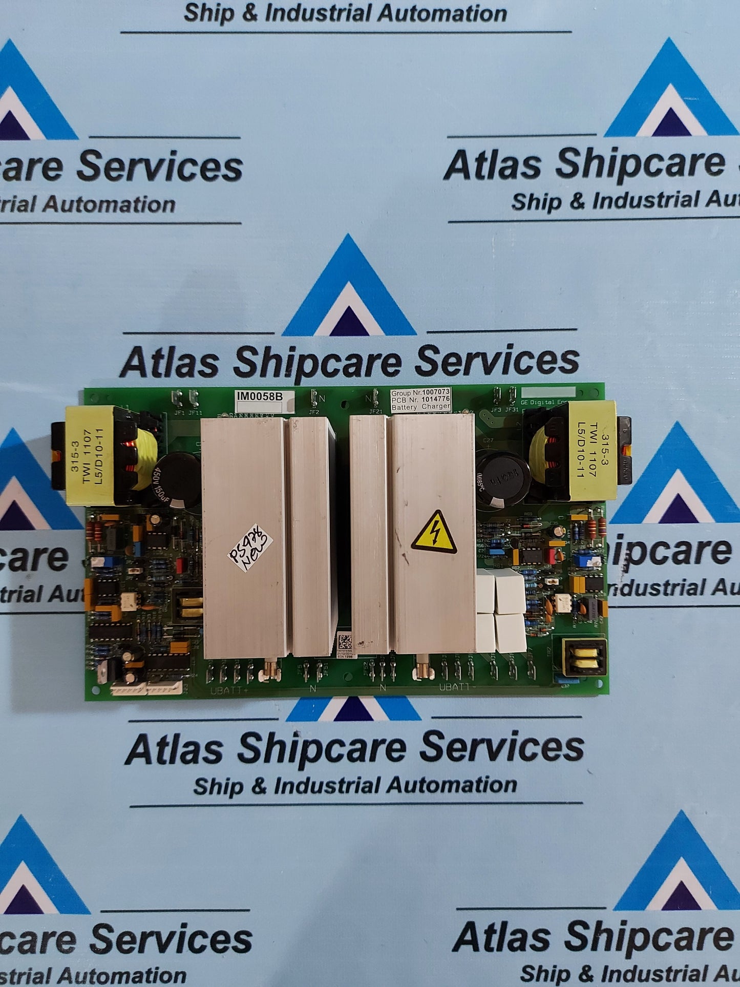 GE DIGITAL ENERGY IM0058B 1007073 BATTERY CHARGER BOARD