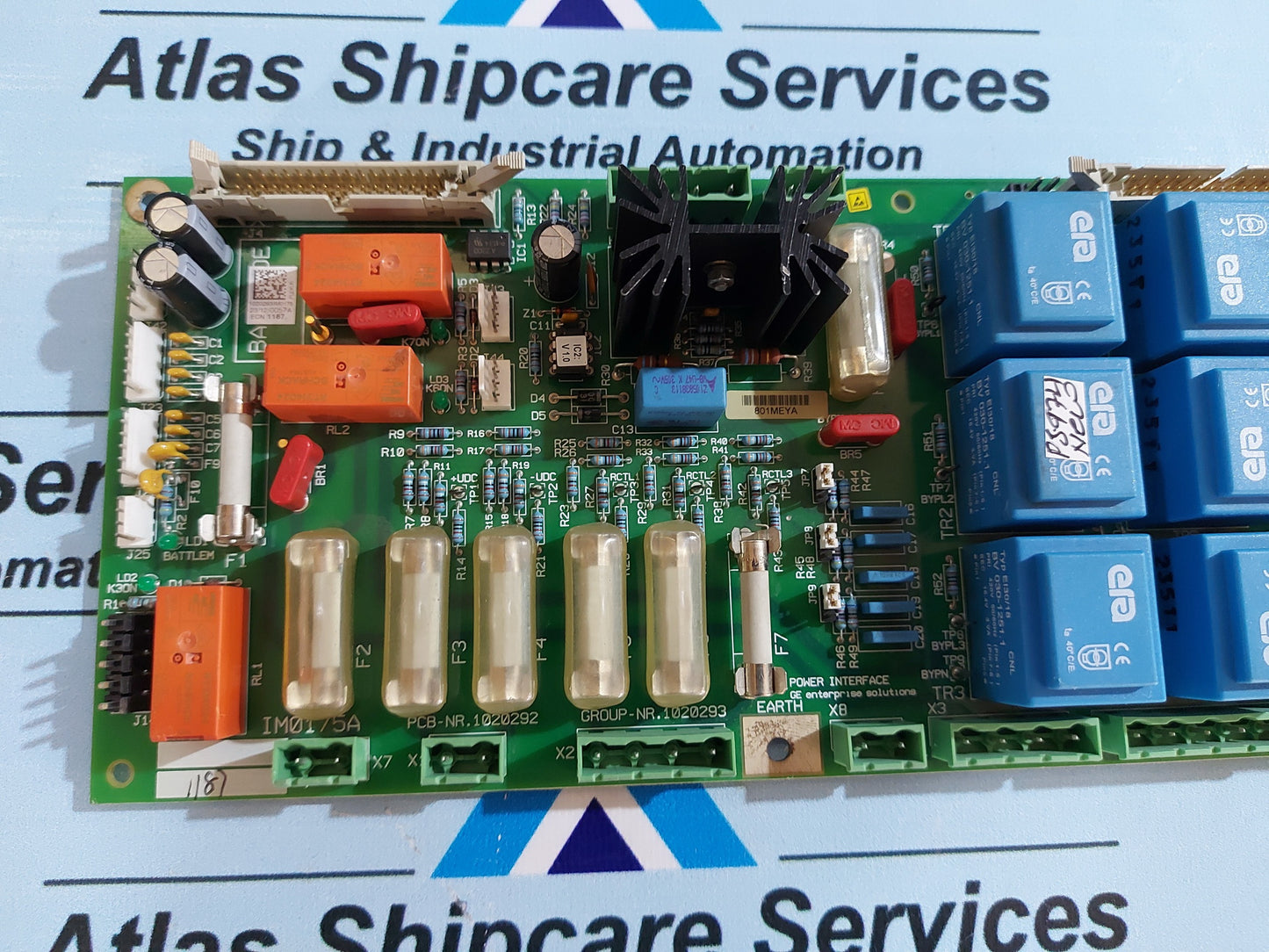 GE DIGITAL ENERGY IM0175A 1020293 POWER INTERFACE BOARD