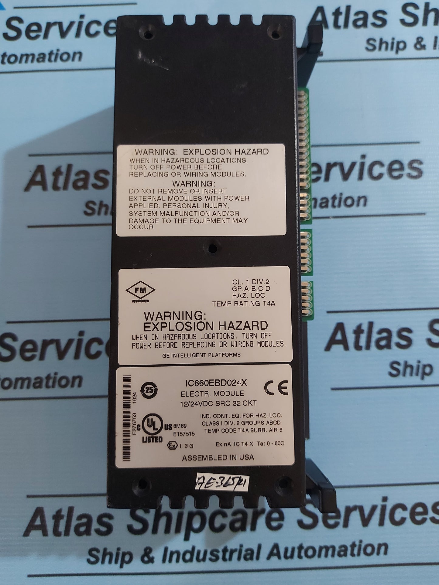 GE FANUC GENIUS IC660BBD024 ELECTRONIC MODULE