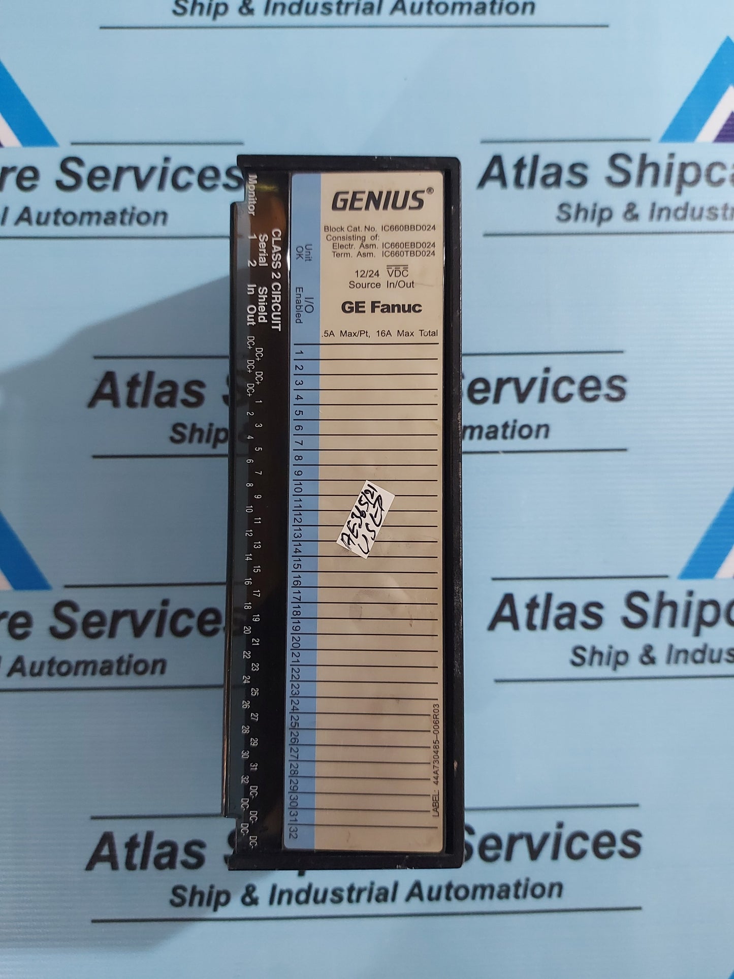 GE FANUC GENIUS IC660BBD024 ELECTRONIC MODULE