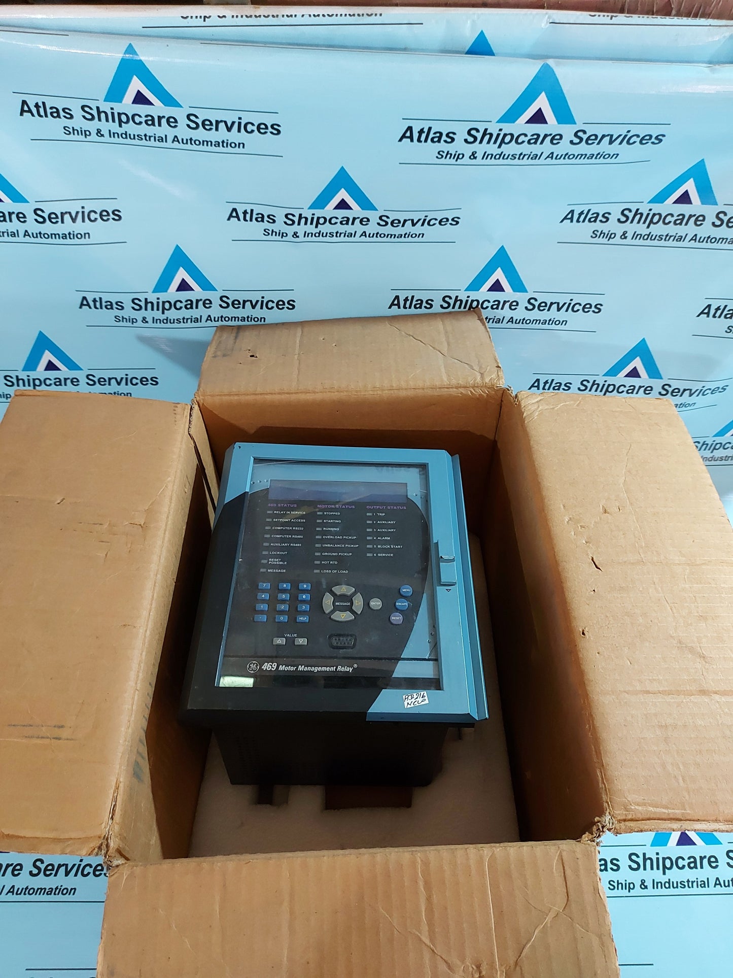 GE MULTILIN 469 MOTOR MANAGEMENT RELAY 469-P1-HI-A20-E-H