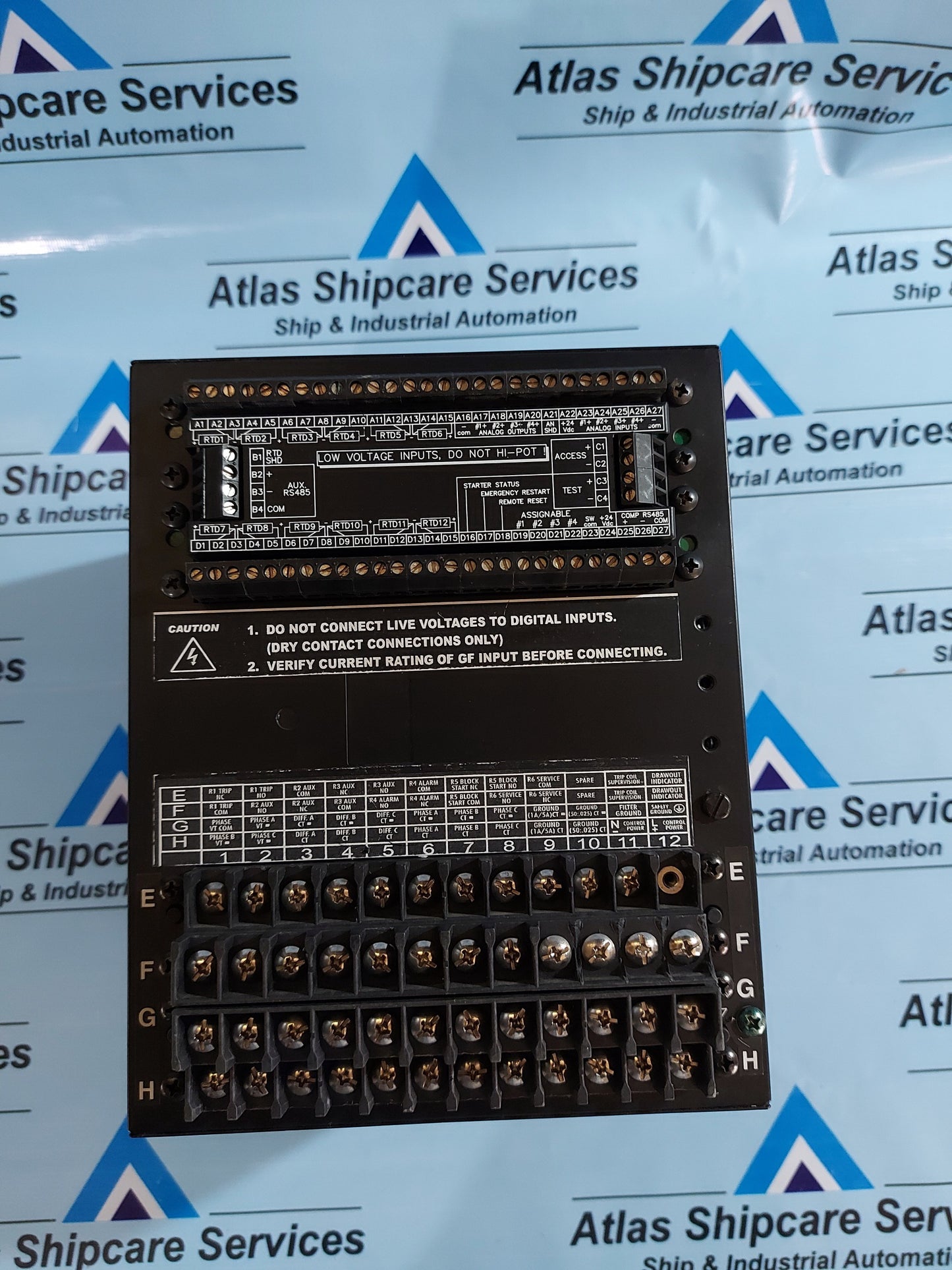 GE MULTILIN 469 MOTOR MANAGEMENT RELAY 469-P1-HI-A20-E-H
