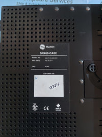 GE MULTILIN 469 MOTOR MANAGEMENT RELAY 469-P1-HI-A20-E-H