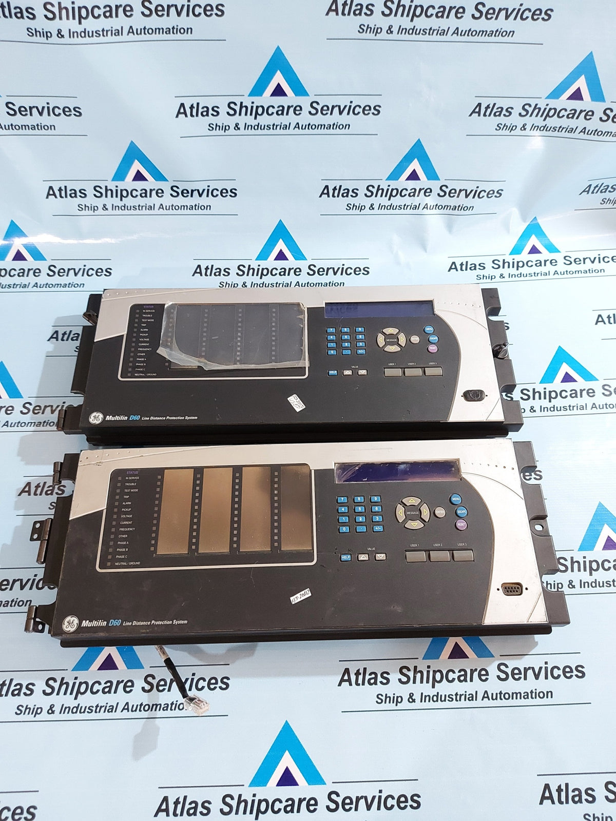 Ge Distance Relay GE MULTILIN D60 LINE DISTANCE PROTECTION SYSTEM D6P3KH FRONT PANEL 160 ...