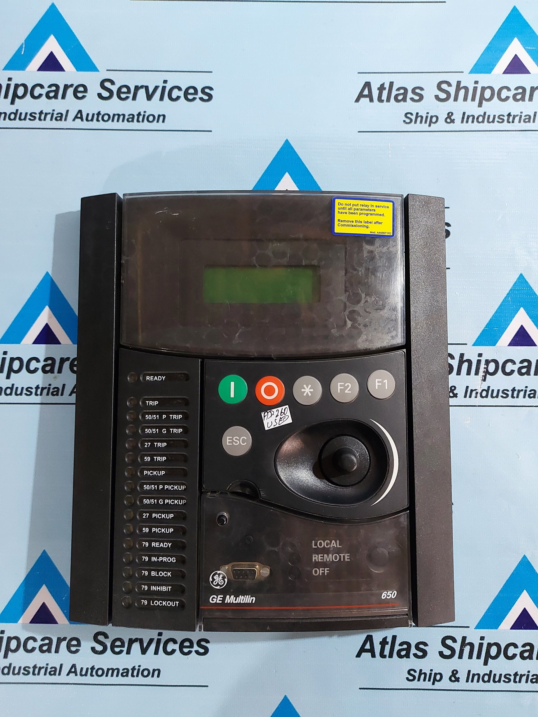 GE MULTILIN F650BADF2G1HIR DIGITAL BAY CONTROLLER – Atlas Shipcare Services