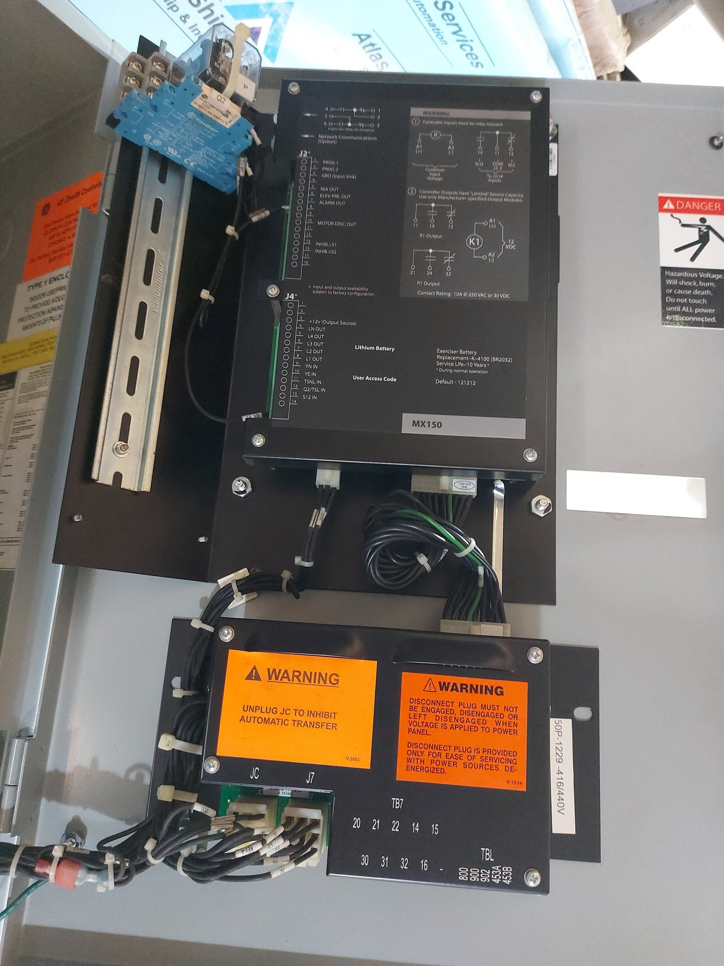GE ZENITH ZTG AUTOMATIC TRANSFER SWITCH ZG3SA02041-58S600X