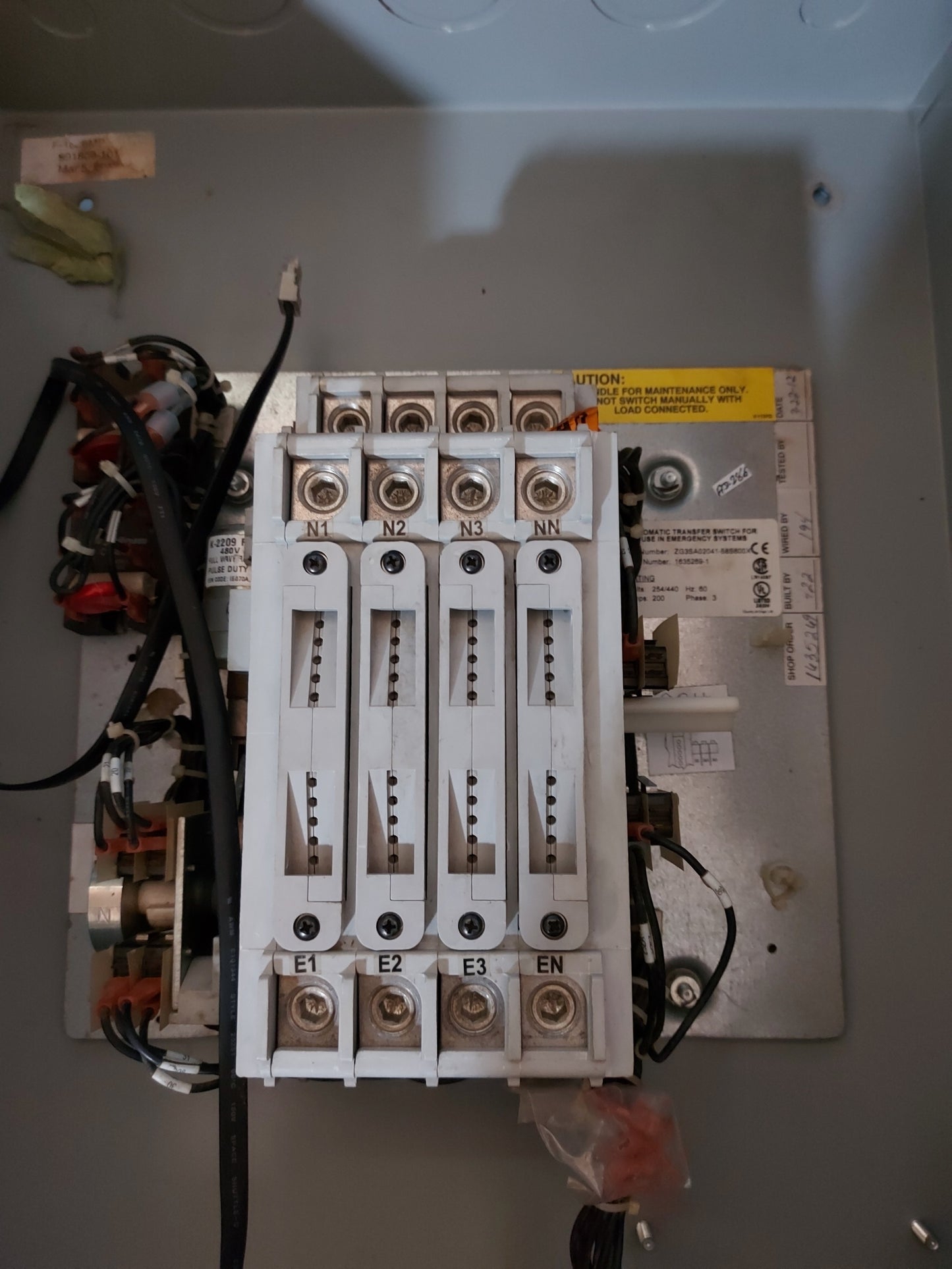 GE ZENITH ZTG AUTOMATIC TRANSFER SWITCH ZG3SA02041-58S600X