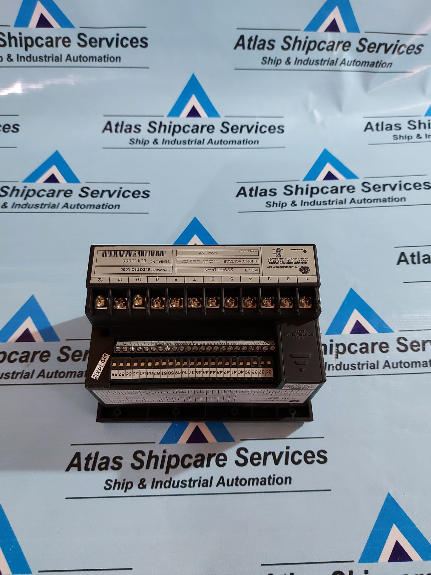 GENERAL ELECTRIC 239-RTD-AN 239 MOTOR PROTECTION RELAY