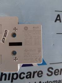 GENERAL ELECTRIC BCLL11 AUXILIARY CONTACT BLOCK