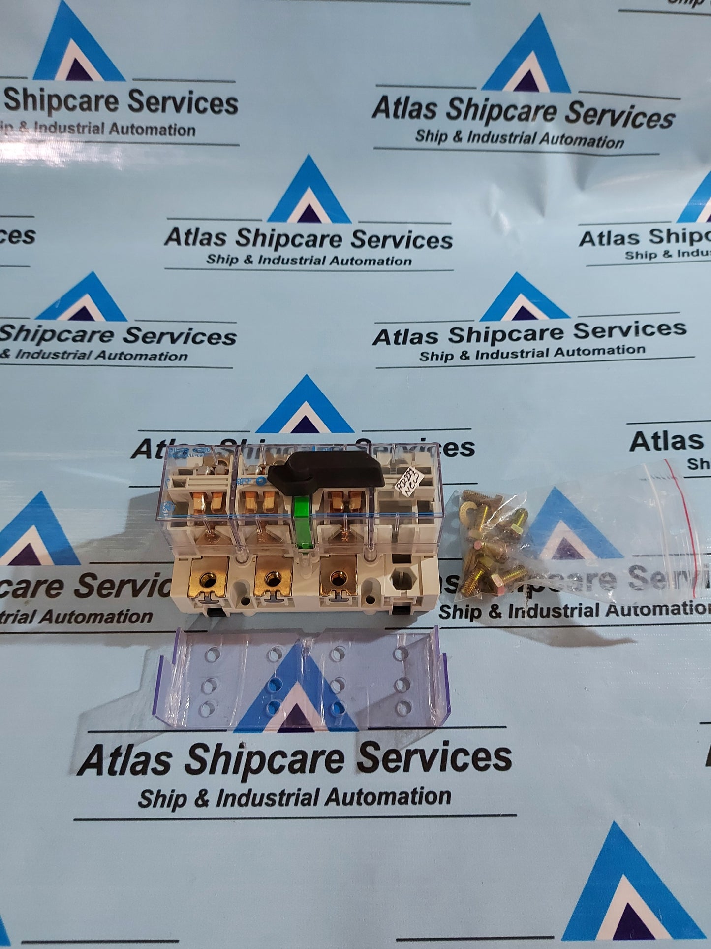 GENERAL ELECTRIC DILOS 2-200 D/061326-201 MODULAR ROTARY SWITCH 3-PHASE 200A