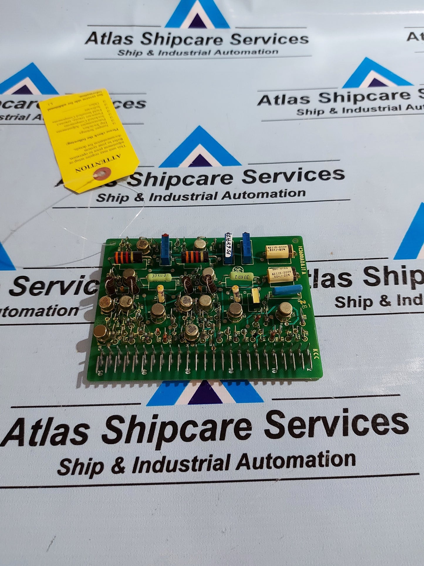 GENERAL ELECTRIC IC3600A0AJ1A OPERATIONAL AMP CARD