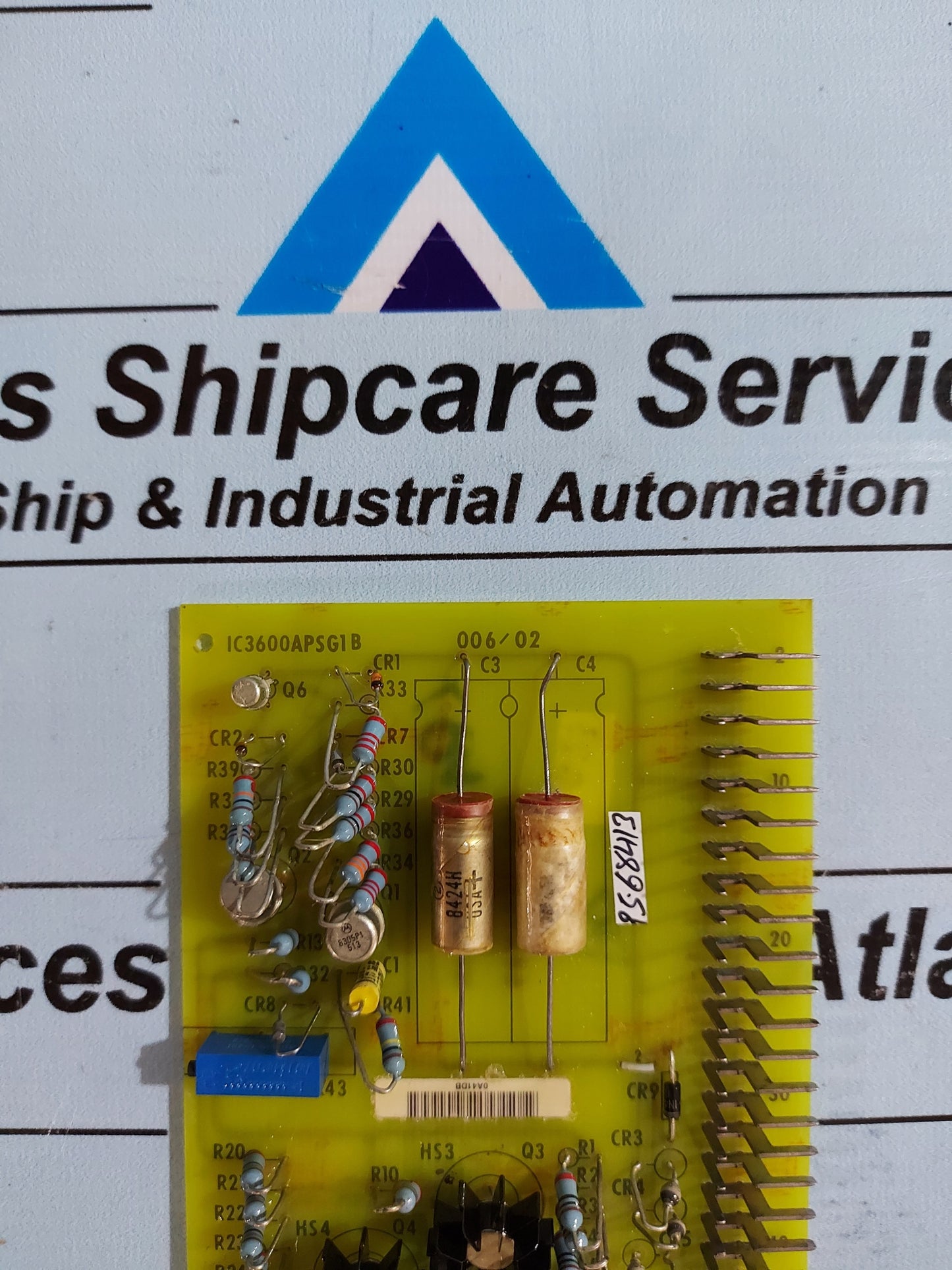 GENERAL ELECTRIC IC3600APSG1B CIRCUIT BOARD NSNP
