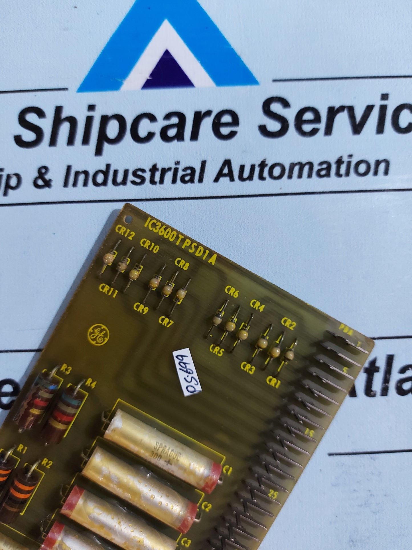 GENERAL ELECTRIC IC3600TPSD1A PCB CIRCUIT BOARD