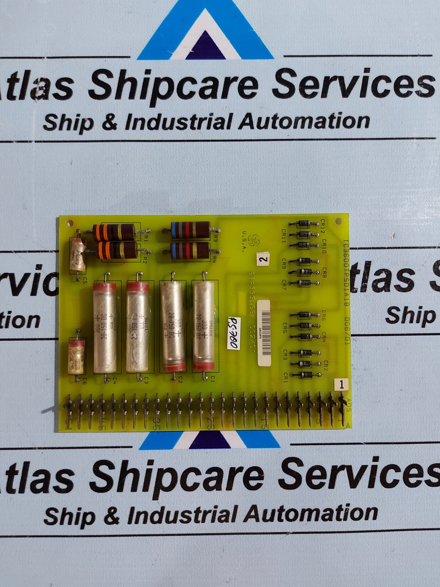 GENERAL ELECTRIC IC3600TPSD1A1B CONVERTER BOARD