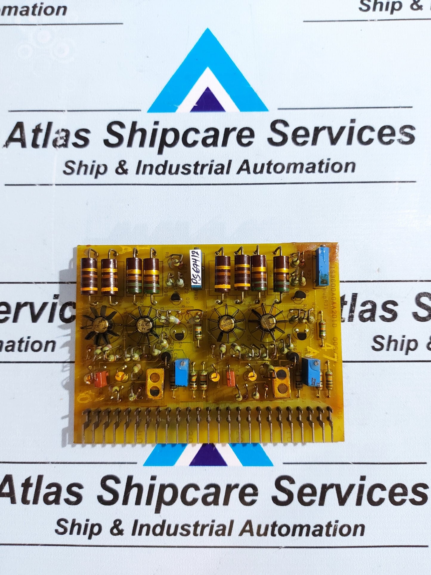 GENERAL ELECTRIC IS3600A0AA2D1D AMPLIFIER PCB CIRCUIT BOARD