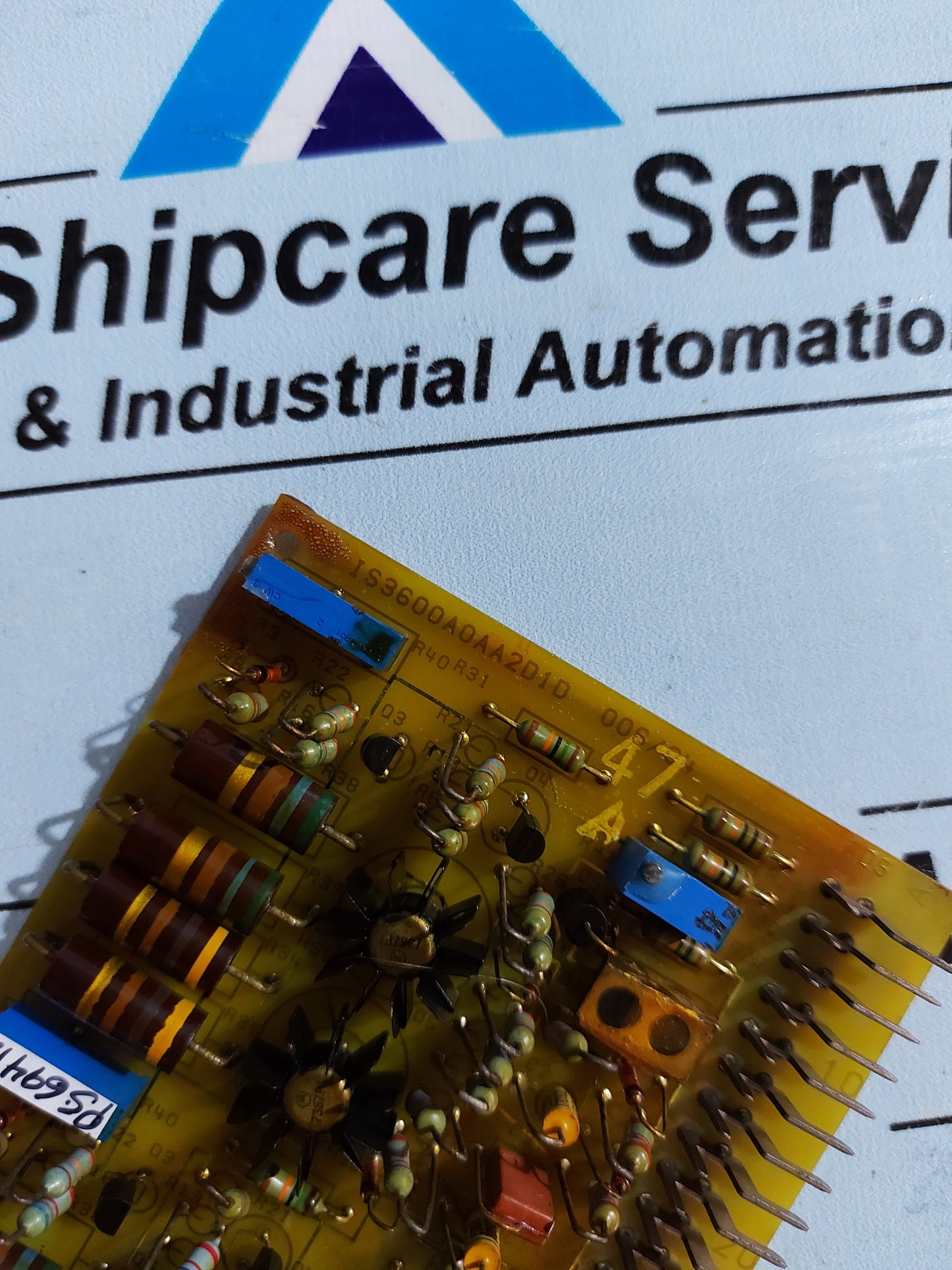 GENERAL ELECTRIC IS3600A0AA2D1D AMPLIFIER PCB CIRCUIT BOARD