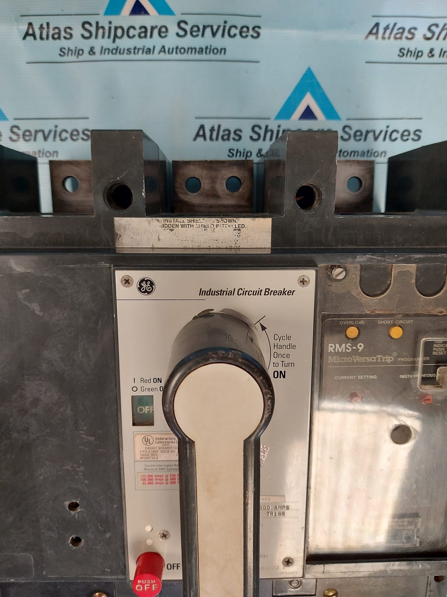 GENERAL ELECTRIC TP1616SS INDUSTRIAL CIRCUIT BREAKER 1600 AMPS