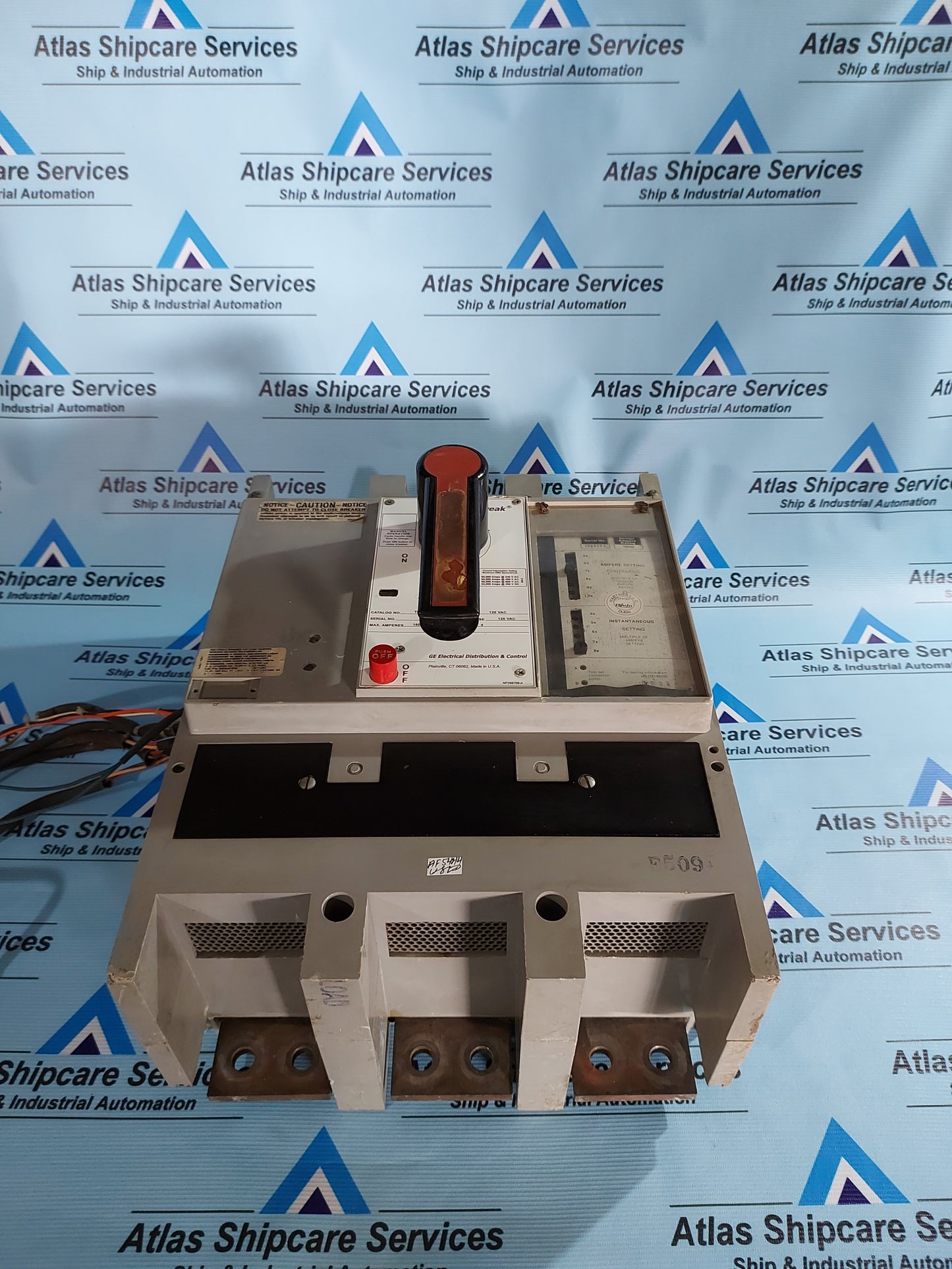 GENERAL ELECTRIC TPRR5616 POWER BREAK CIRCUIT BREAKER 1600 AMP