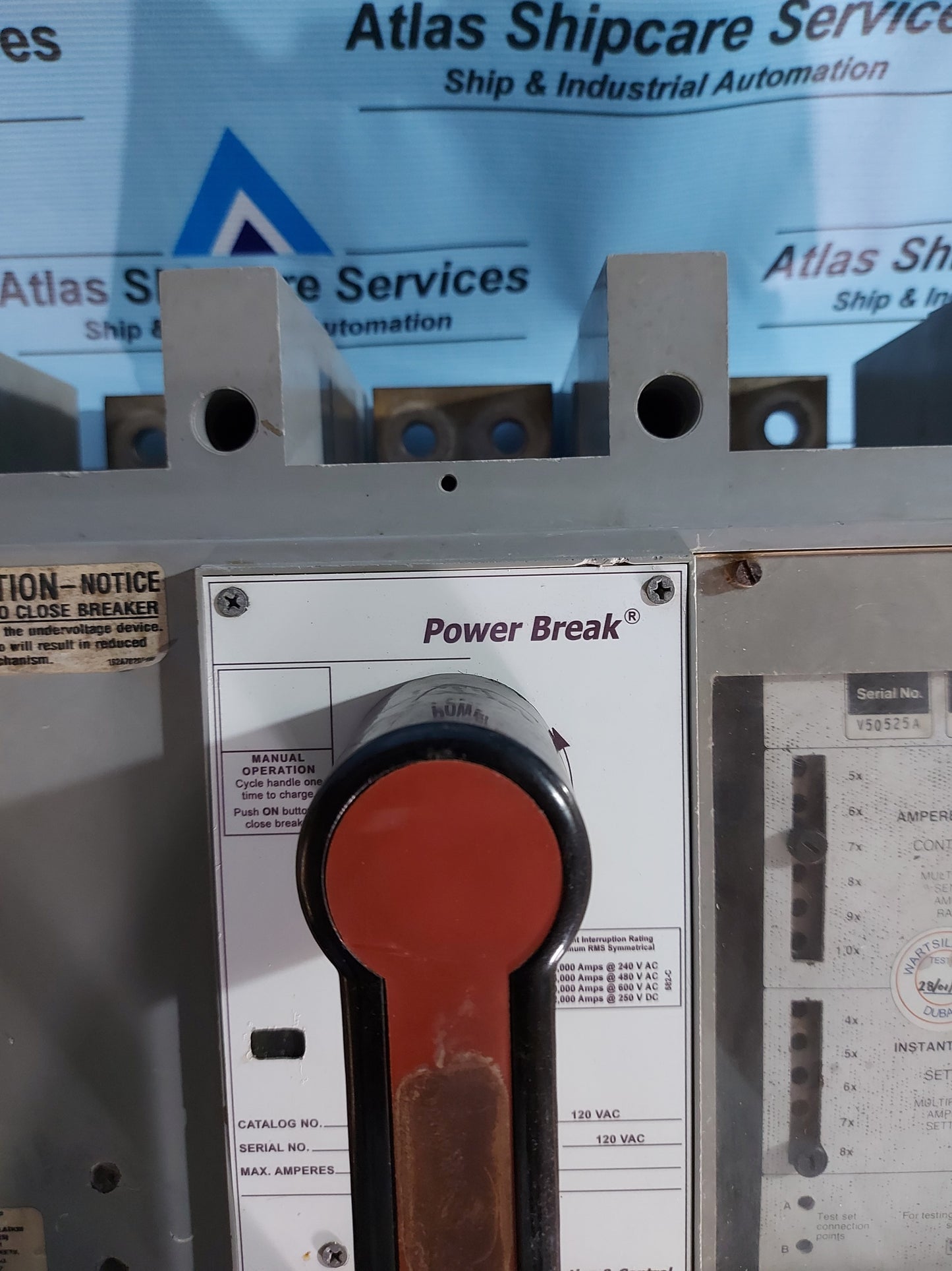 GENERAL ELECTRIC TPRR5616 POWER BREAK CIRCUIT BREAKER 1600 AMP