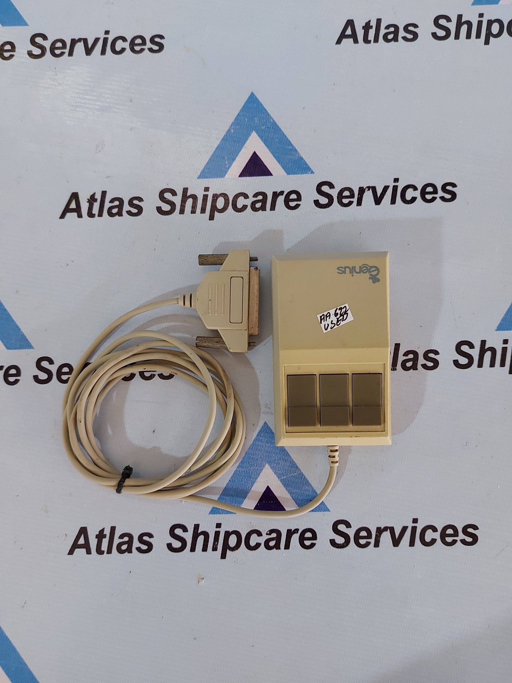GENIUS MOUSE GM-6 3-BUTTON RS-232 COMPUTER MOUSE – Atlas Shipcare Services