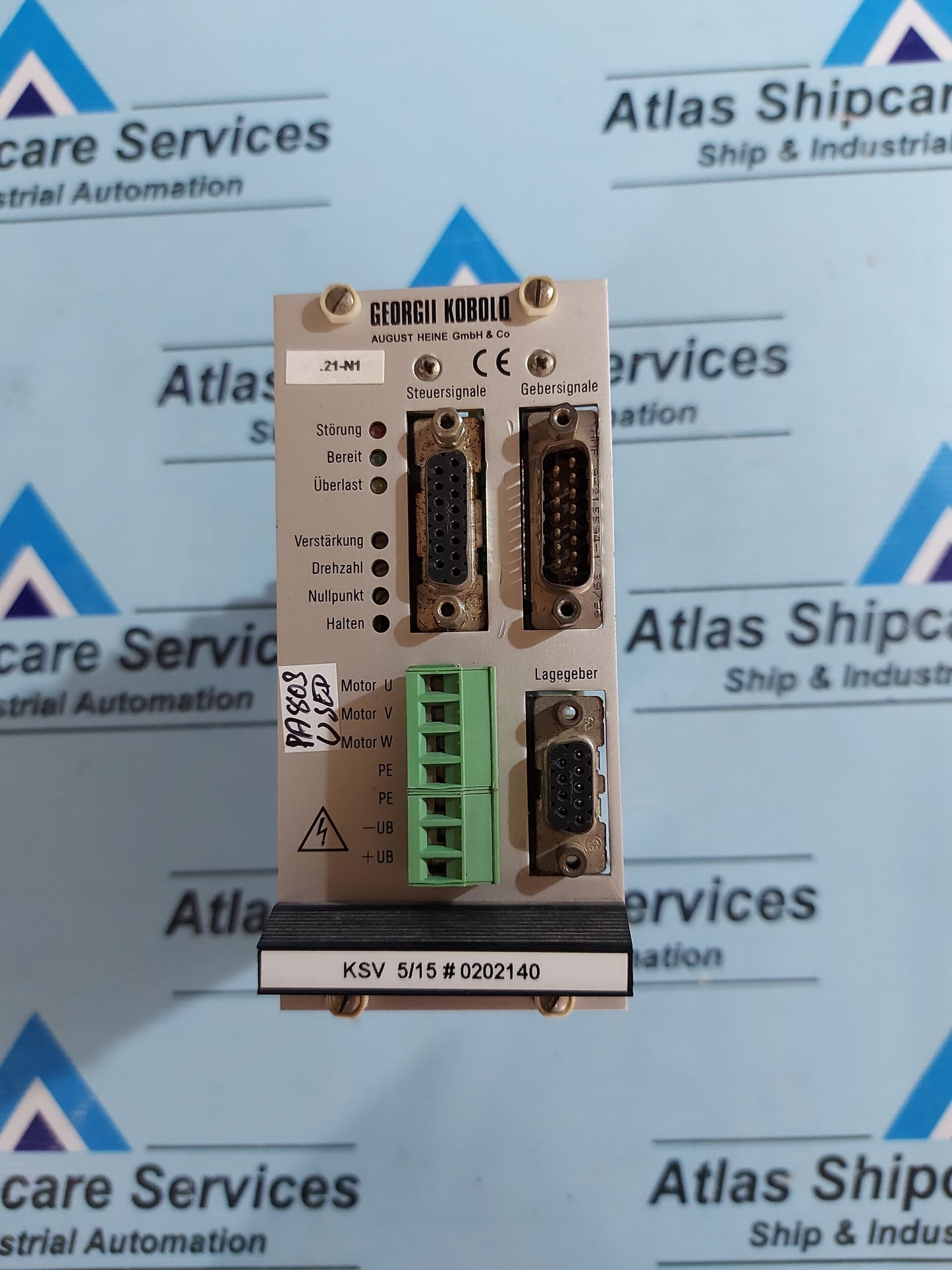 GEORGII KOBOLD KSV 5/15 E1-M2-K4/ZK/P1/G3/S51/SA SERVO AMPLIFIER