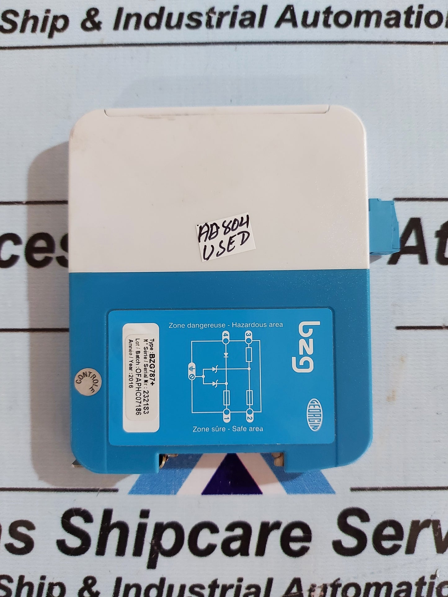 GEORGIN BZG787+ SAFETY BARRIER SMOKE DETECTOR