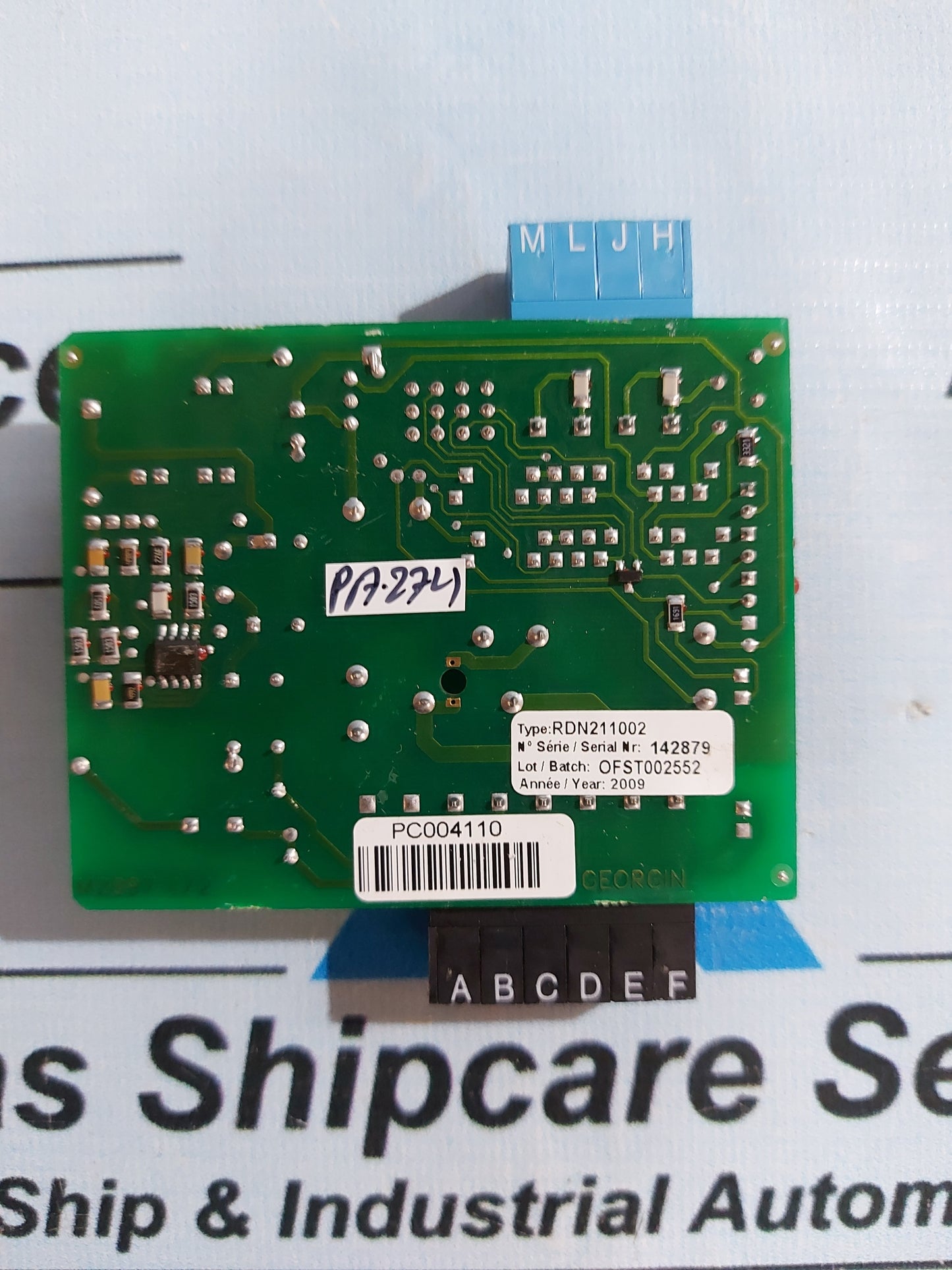 GEORGIN RDN211002 PCB CARD