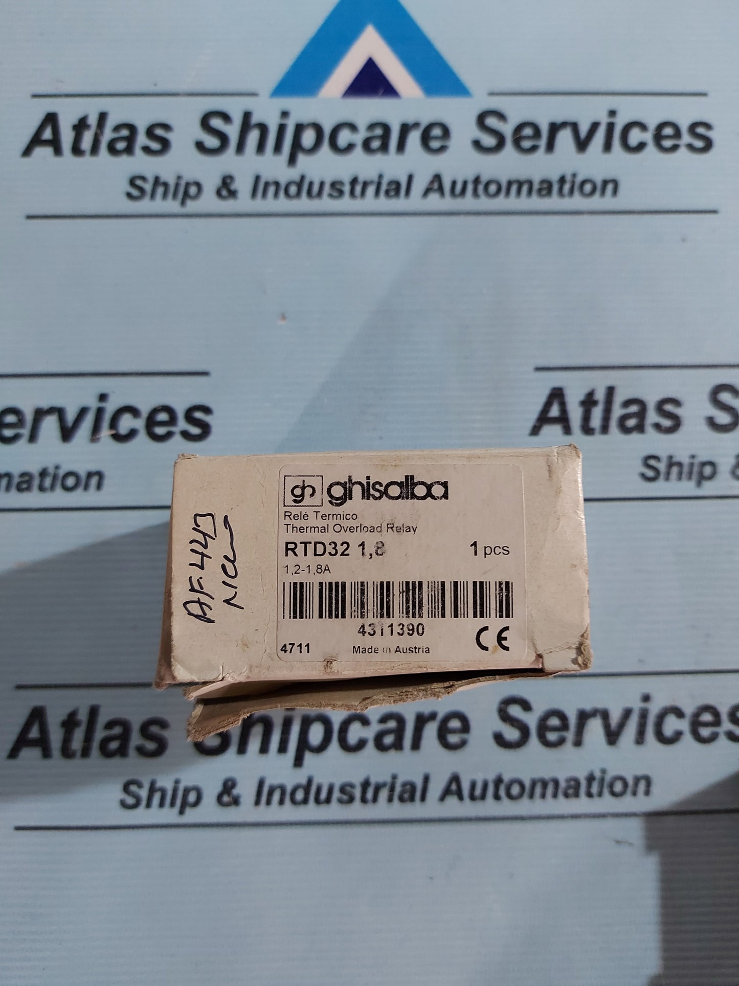 GHISALBA RTD32 1,8 THERMAL OVERLOAD RELAY