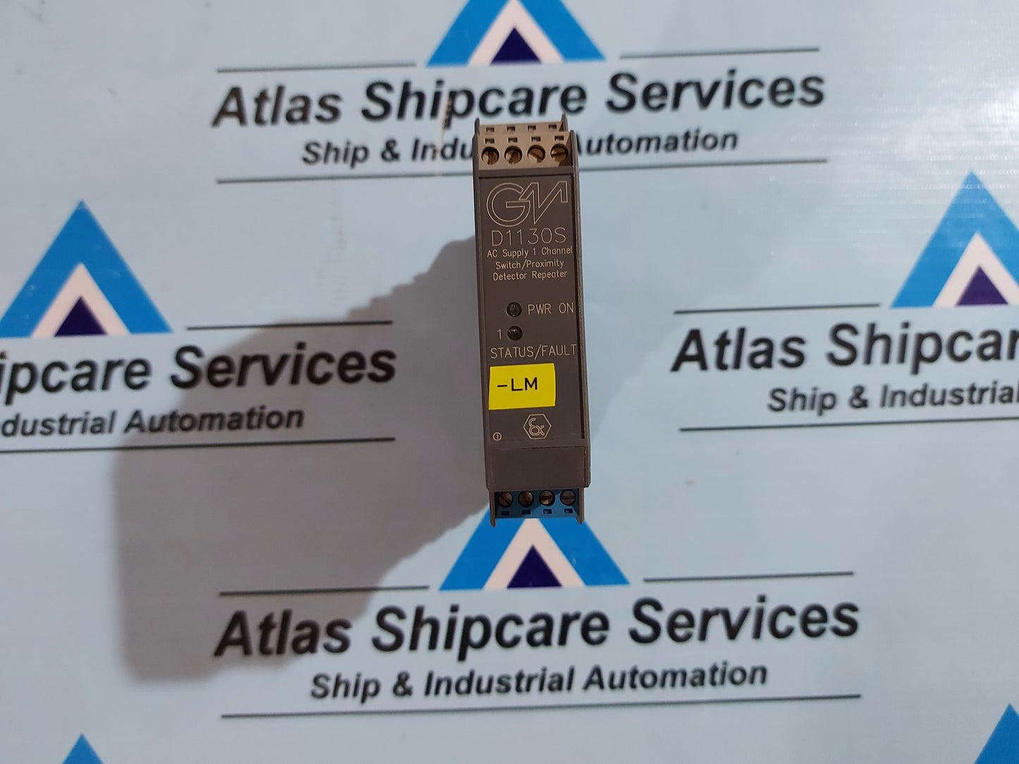 GM D1130S AC SUPPLY 1 CHANNEL SWITCH/PROXIMITY DETECTOR REPEATER