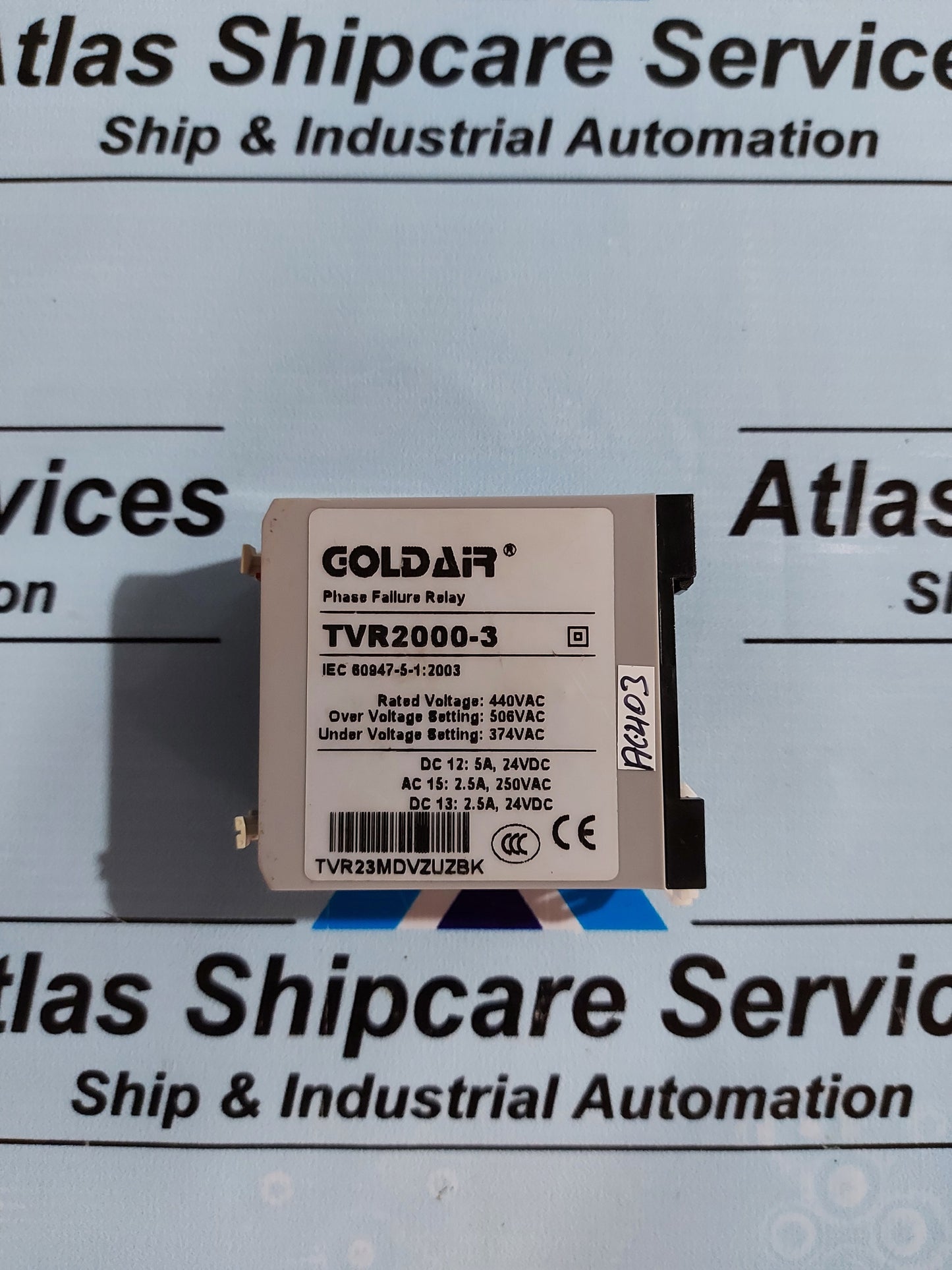 GOLDAIR TVR2000-3 PHASE FAILURE RELAY