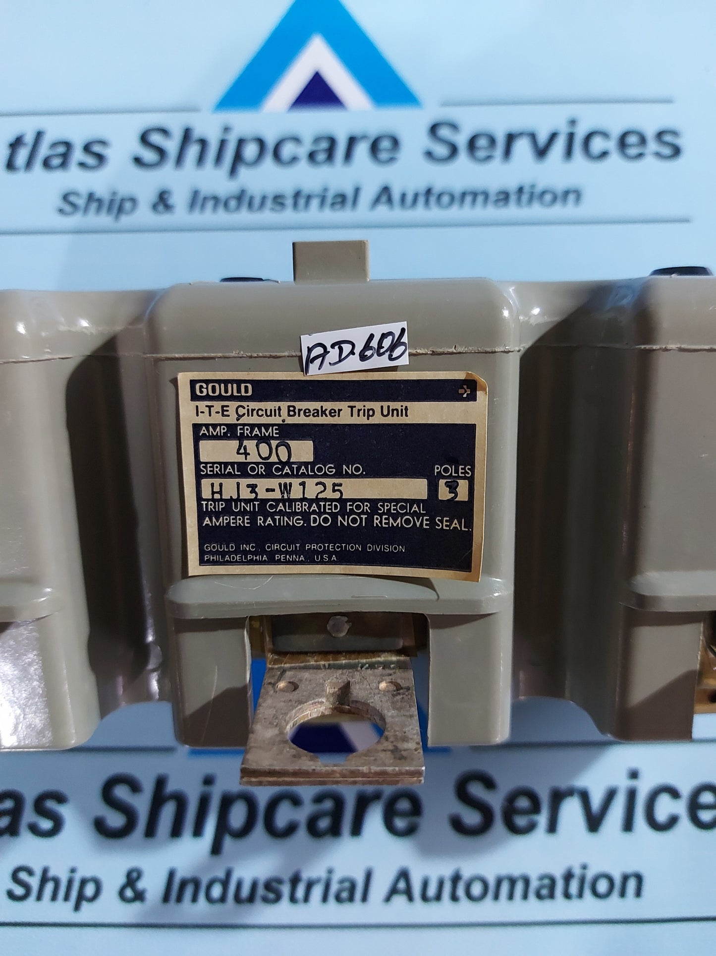 GOULD HJ3-W125 I-T-E CIRCUIT BREAKER TRIP UNIT