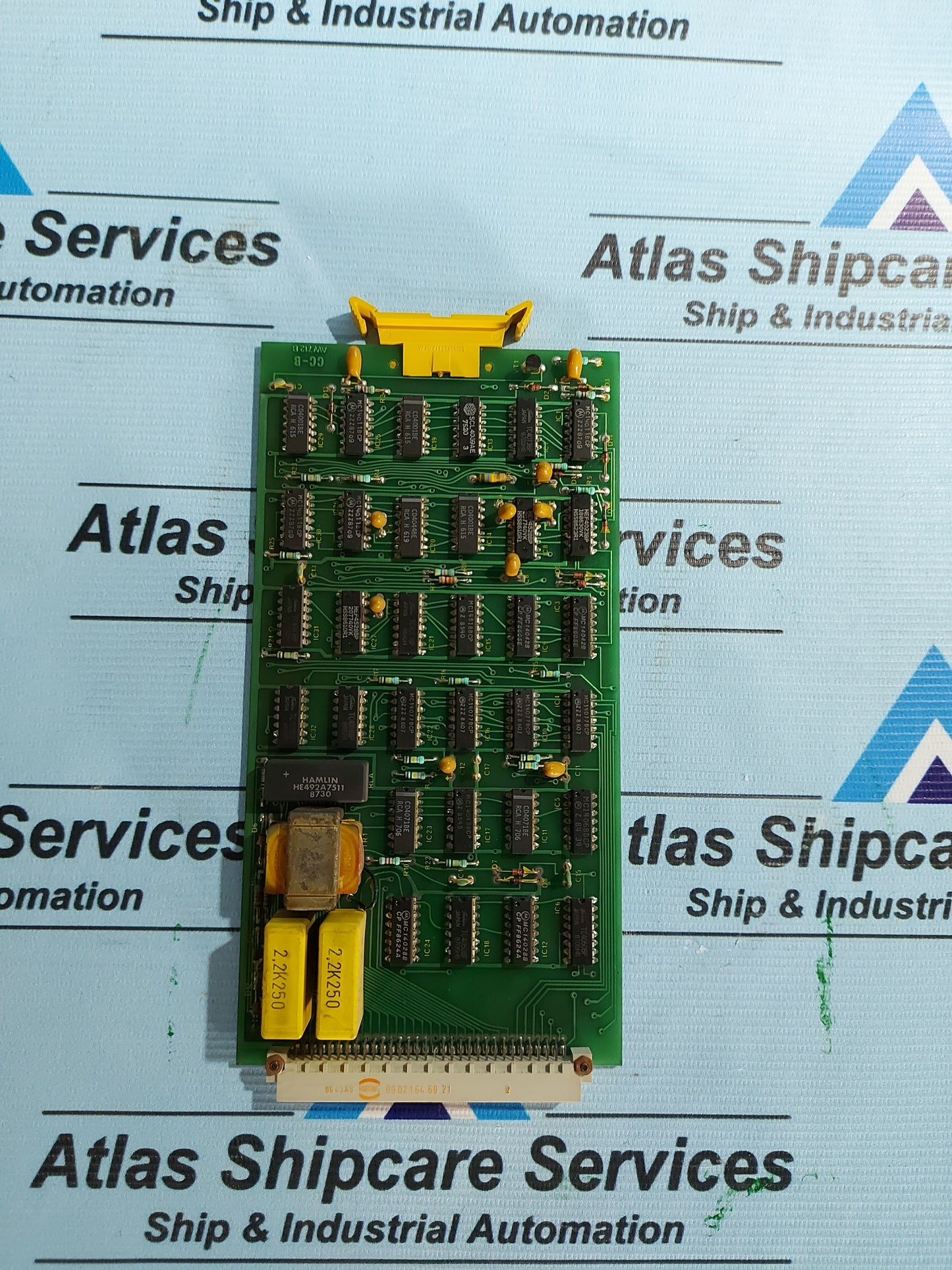 GRUNDY & PARTNERS AW712 A PCB CARD AW712 B