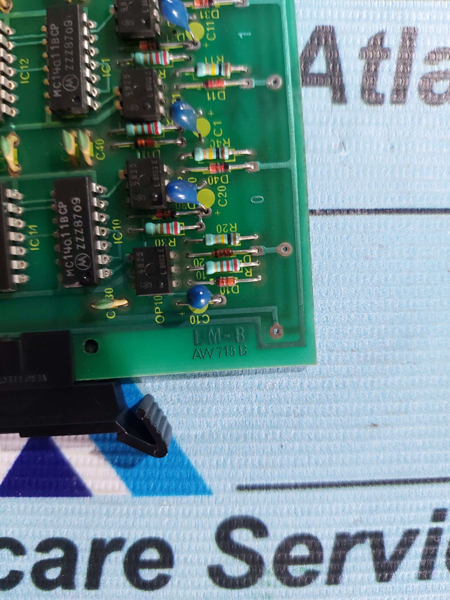 GRUNDY & PARTNERS LM-B AW 715 B PCB CARD