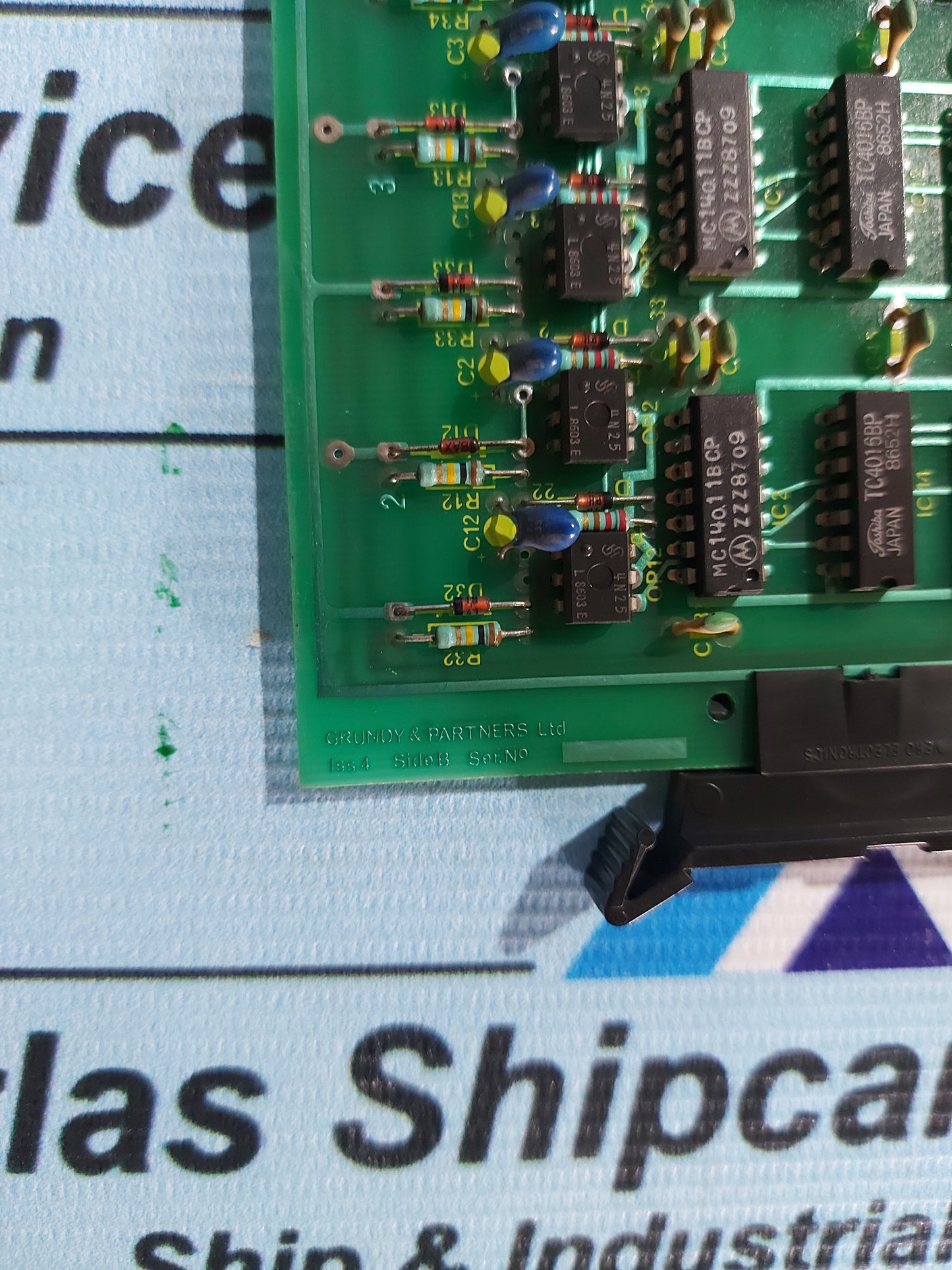 GRUNDY & PARTNERS LM-B AW 715 B PCB CARD